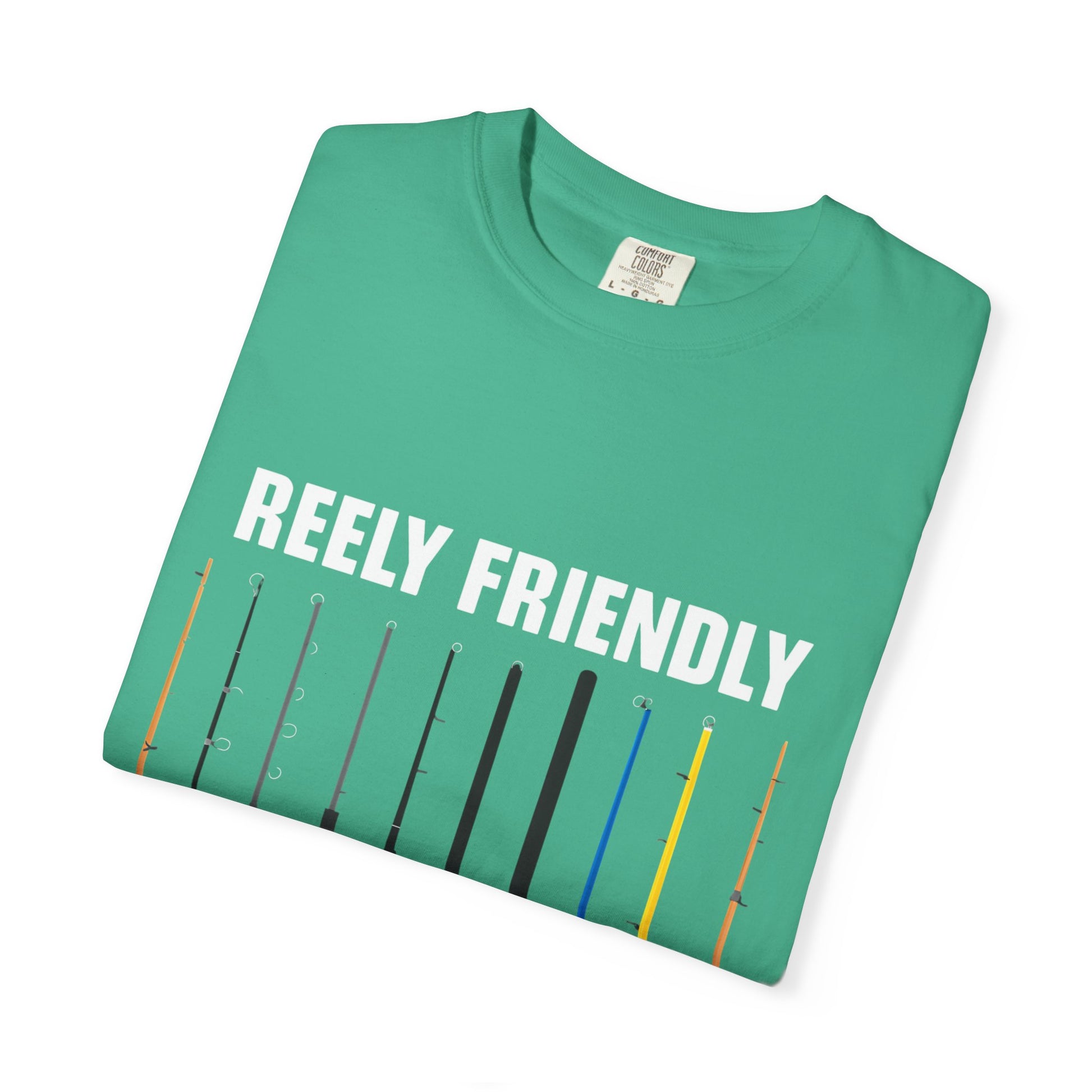 Reely Friendly Fishing T-shirt | Unisex, Gift for Fishermen, Casual Wear, Outdoor Adventure, Fishing Season