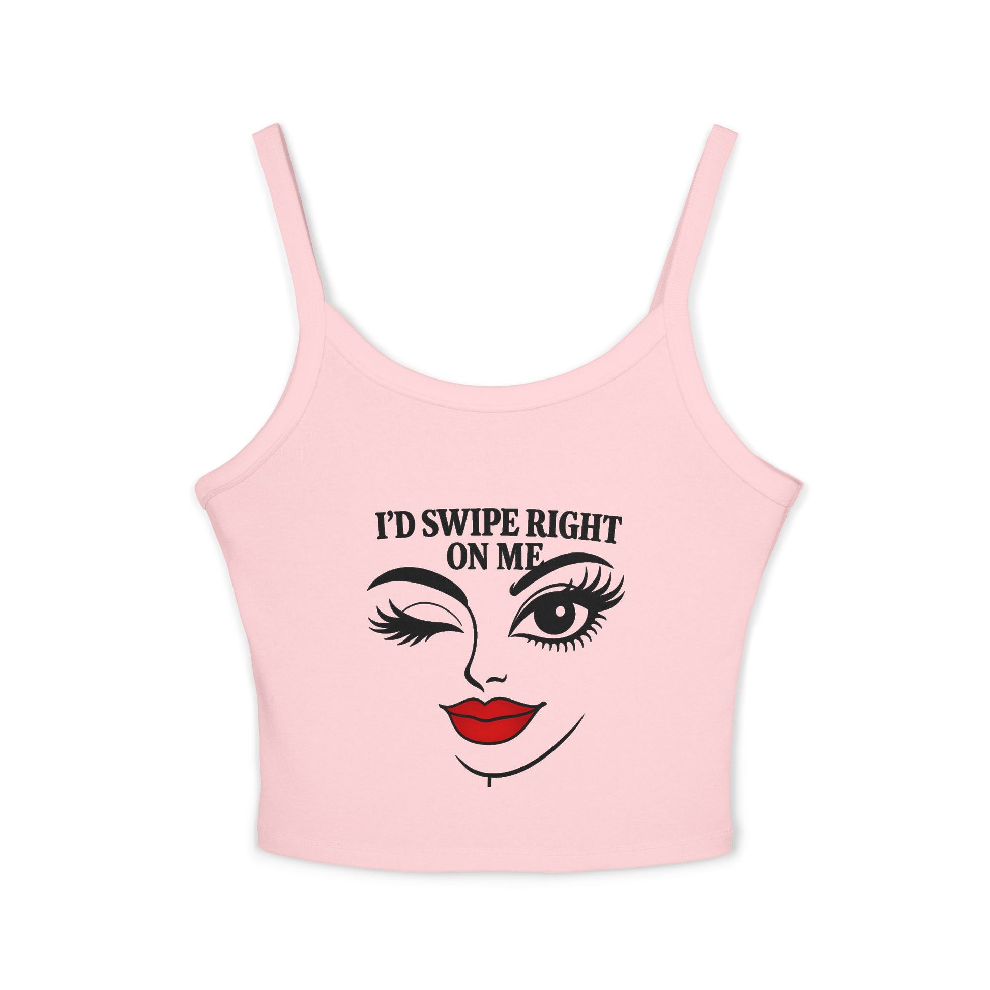 Flirty Graphic Tank Top