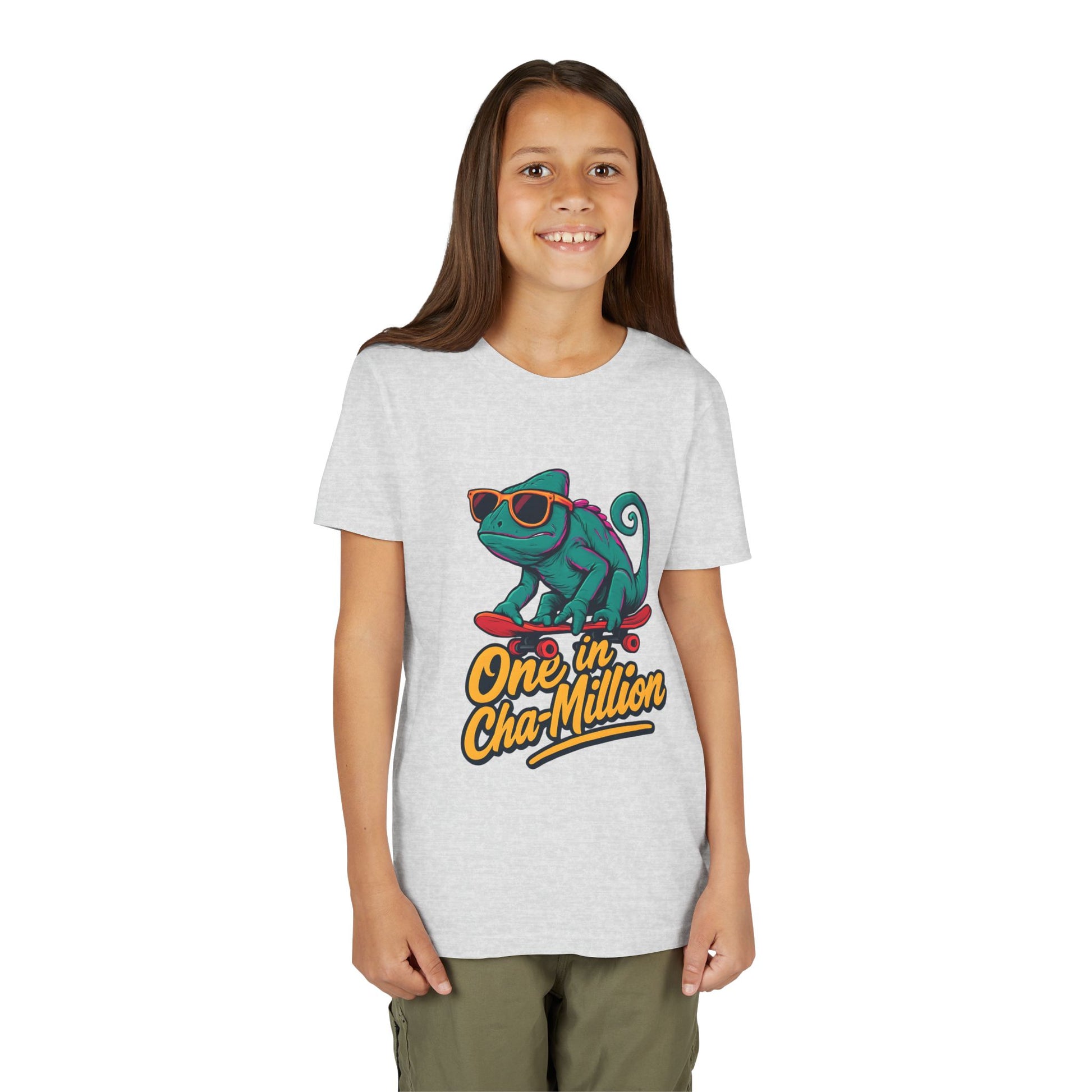 Chameleon Skateboard Shirt,  Kids T-shirt