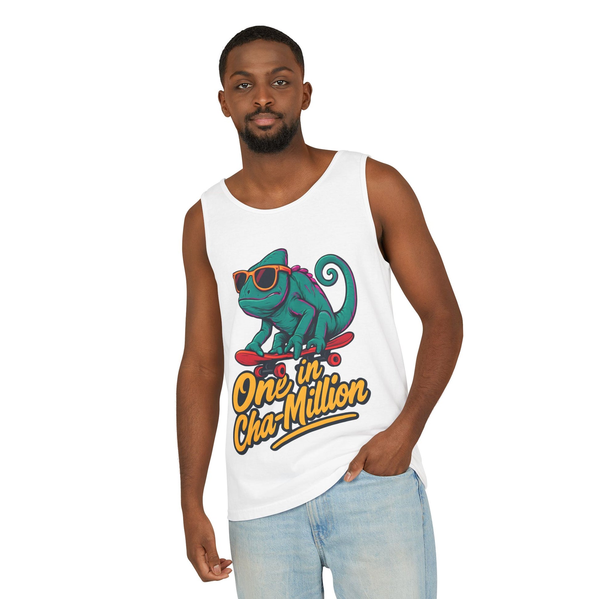 Chameleon Pun Tank Top