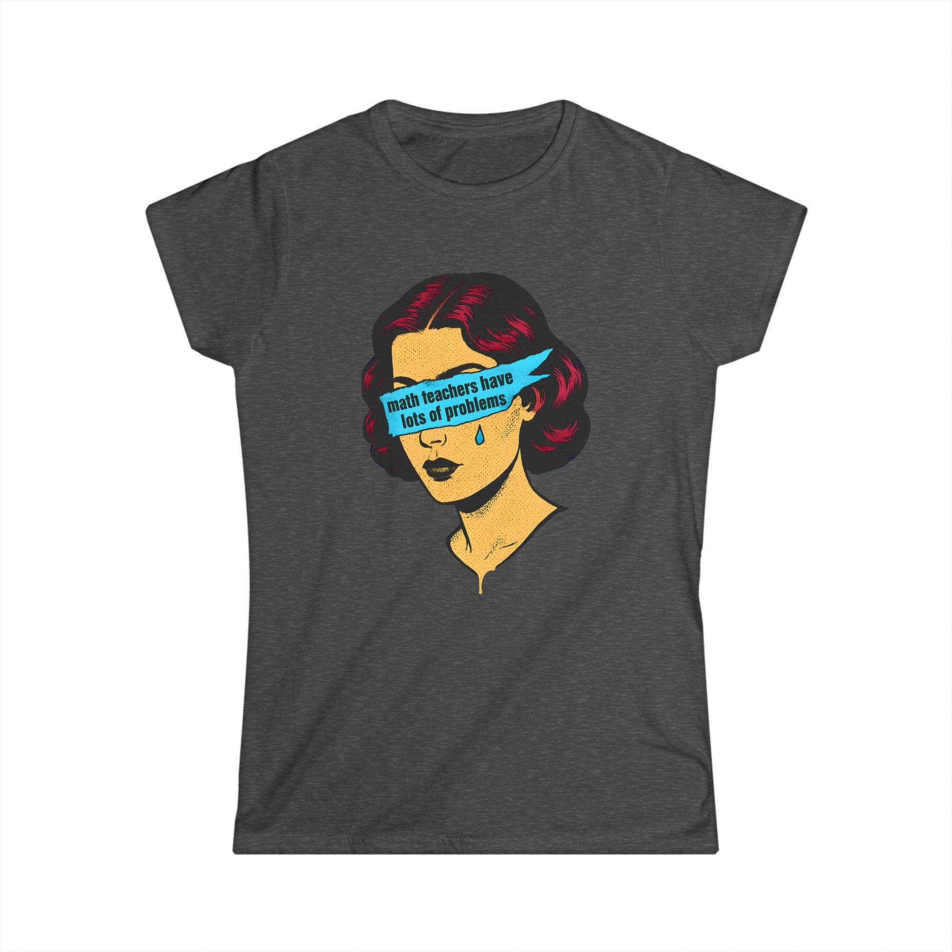 Comical Math Teacher Women's Tee