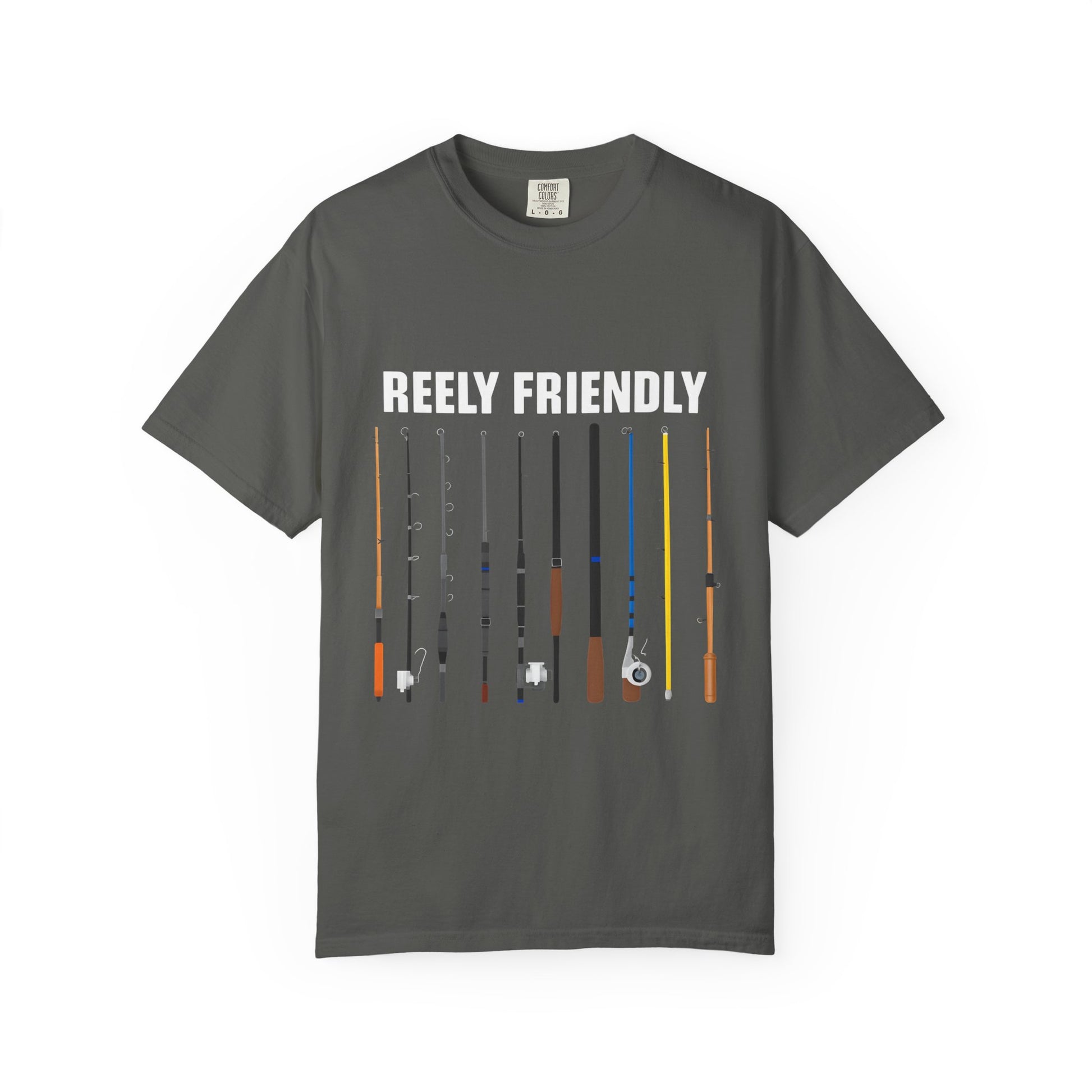 Reely Friendly Fishing T-shirt | Unisex, Gift for Fishermen, Casual Wear, Outdoor Adventure, Fishing Season