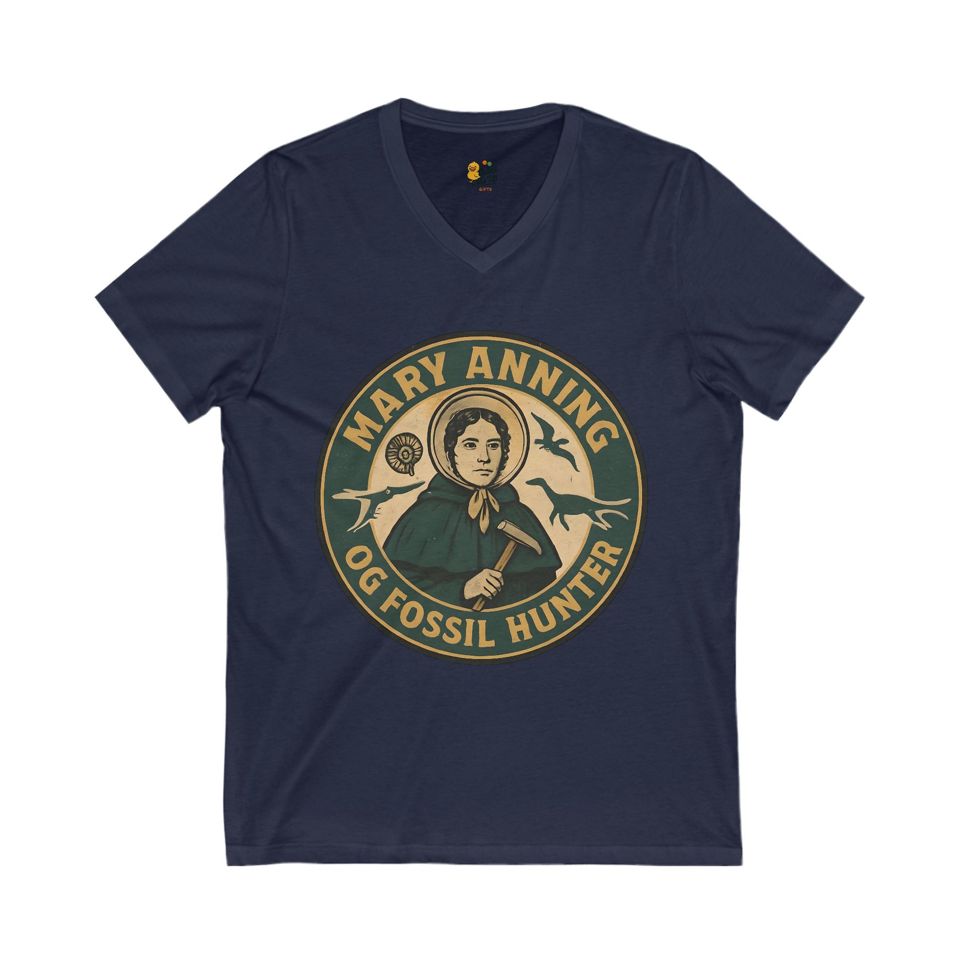 Mary Anning Fossil Hunter Tee