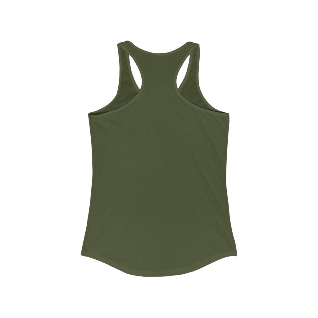 Cosmic Vibes Racerback Tank, Space-Themed Apparel, Women's Athletic Top, Gift for Space Lovers, Summer Workout Gear, Festival Outfit