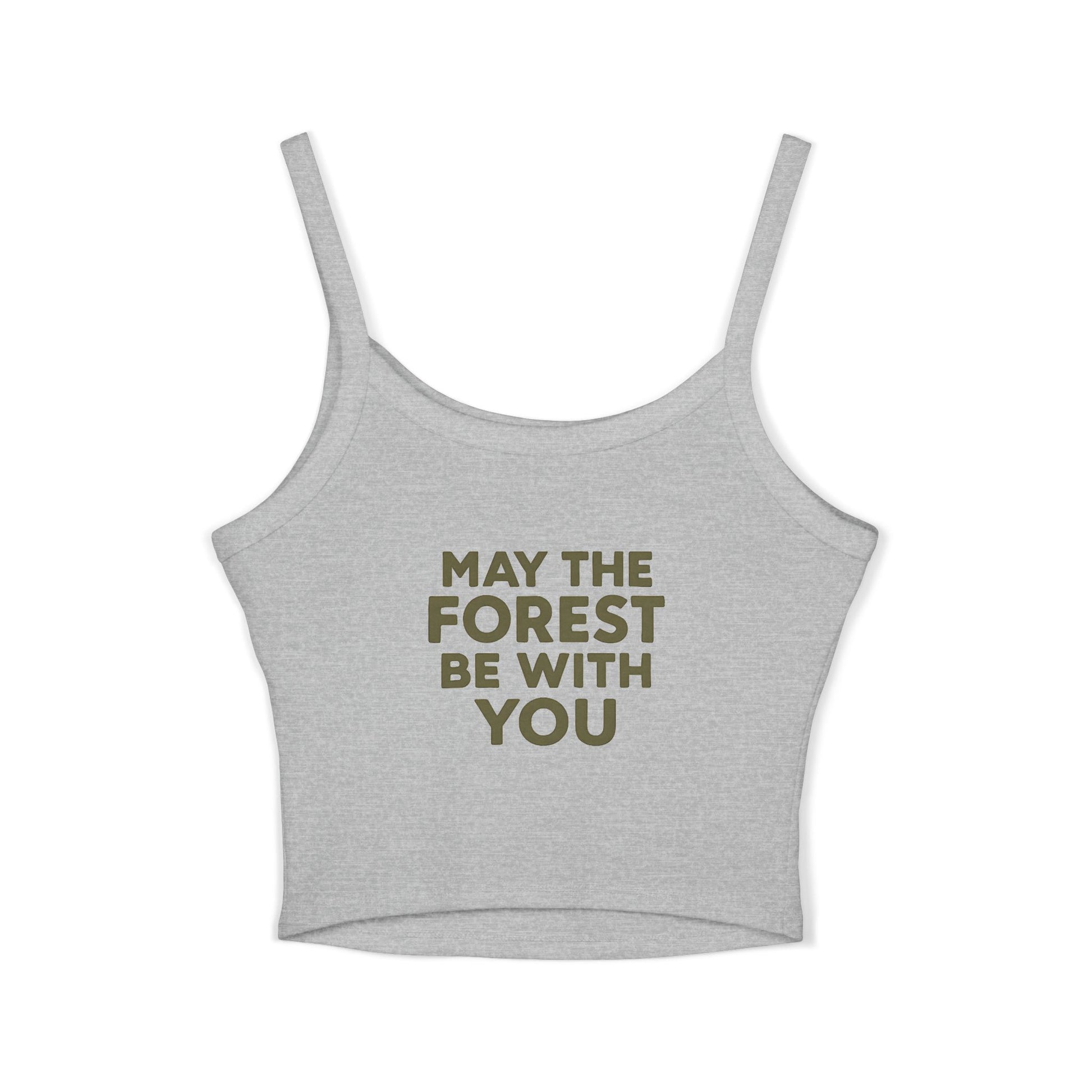 Forest Lover's Spaghetti Strap Tank Top