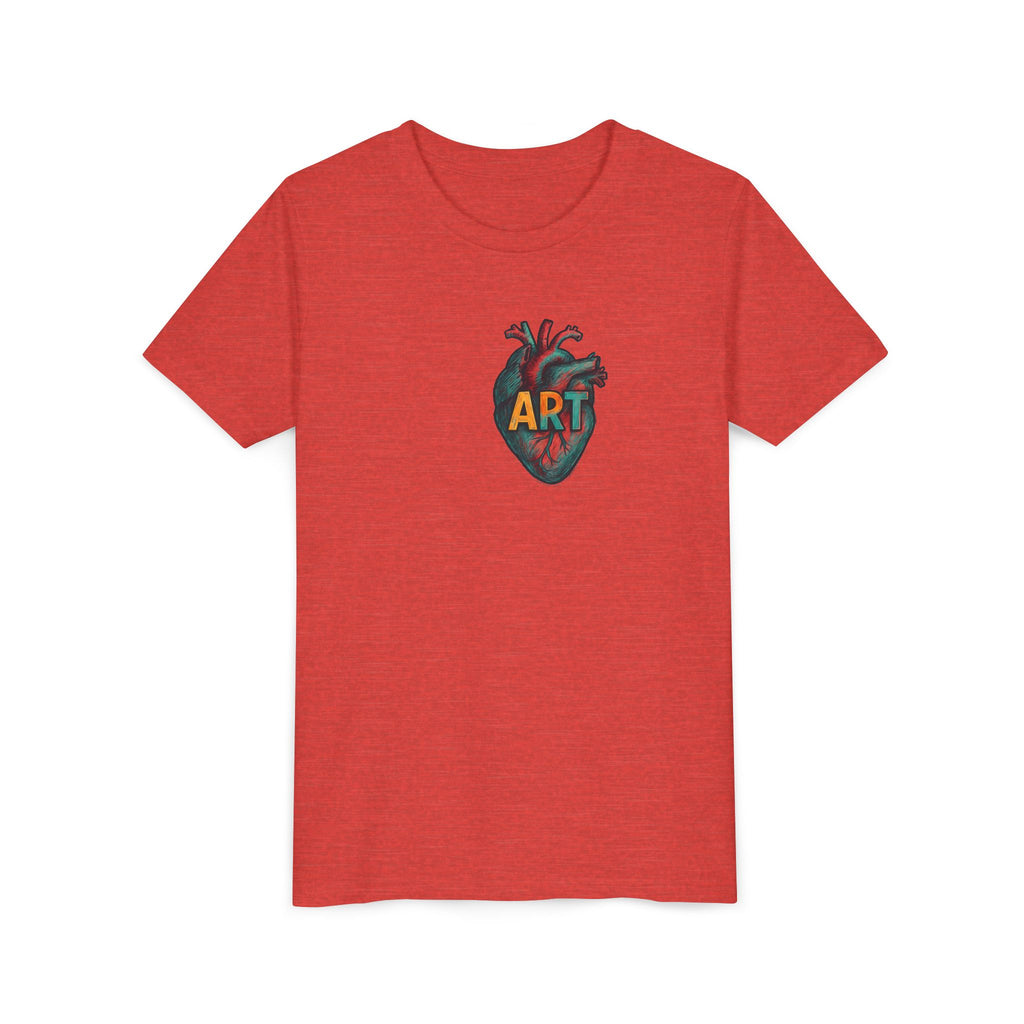 Heart Art Youth Tee Shirt
