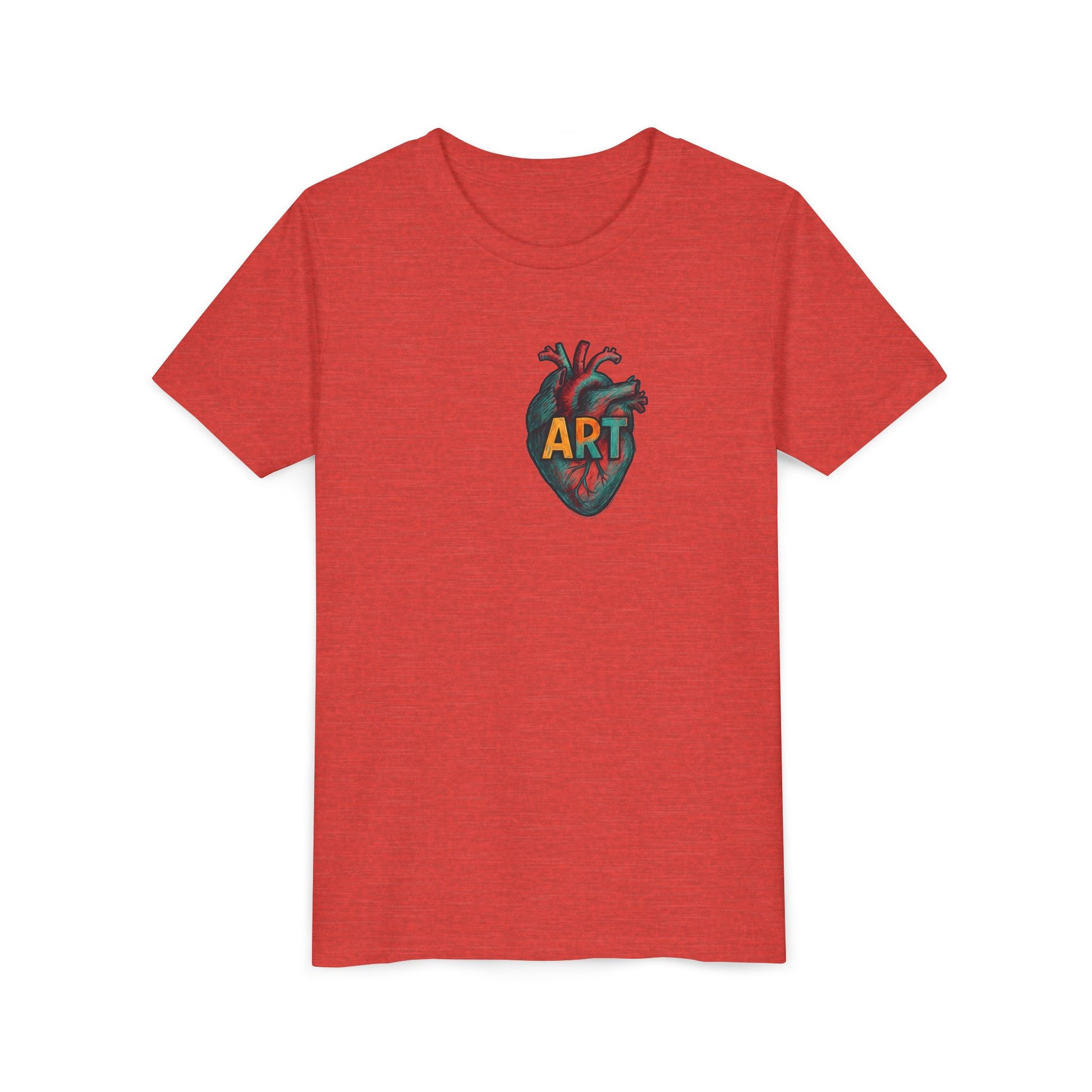 Heart Art Youth Tee Shirt