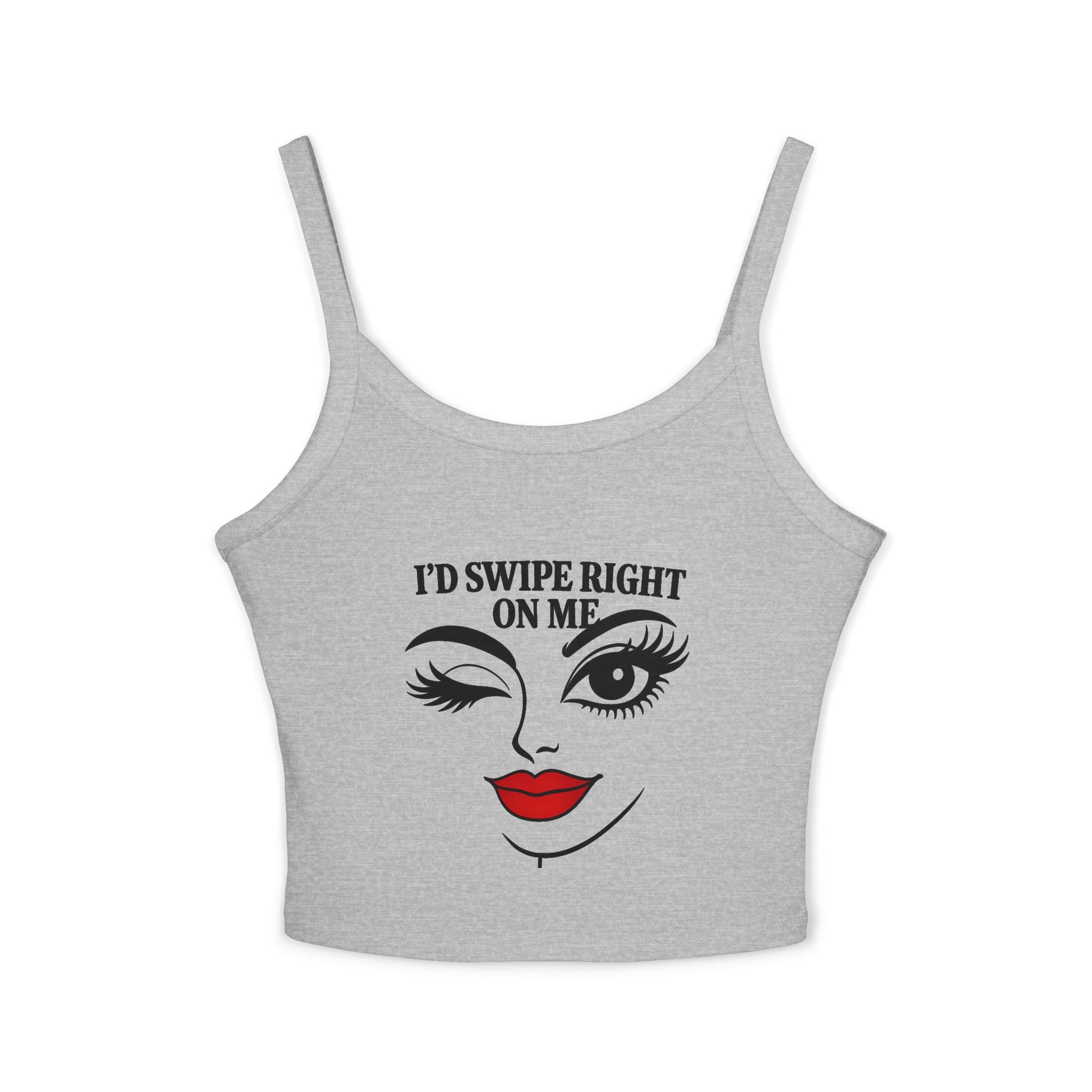 Flirty Graphic Tank Top