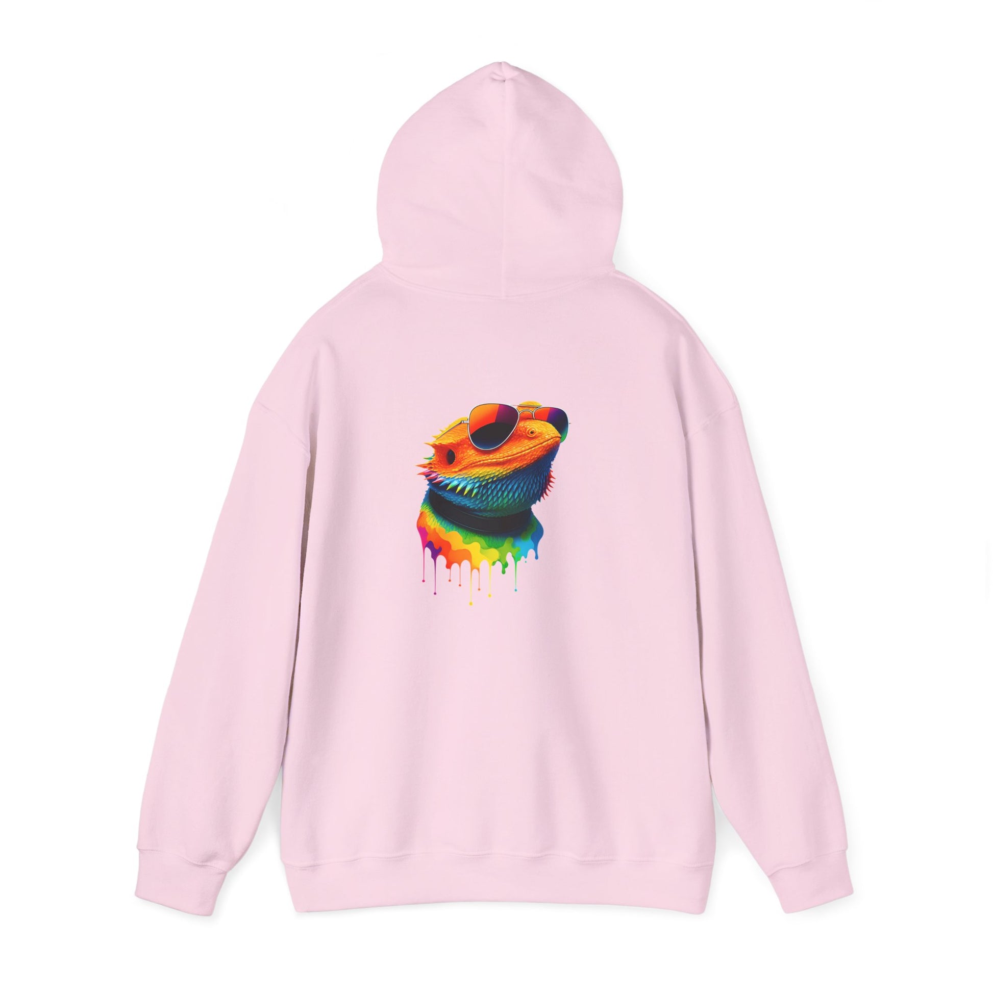 Colorful Lizard Hoodie – Unisex Heavy Blend™ Sweatshirt for Nature Lovers, Perfect Gift for Birthdays, Holidays, Cozy Wear, Unique Design