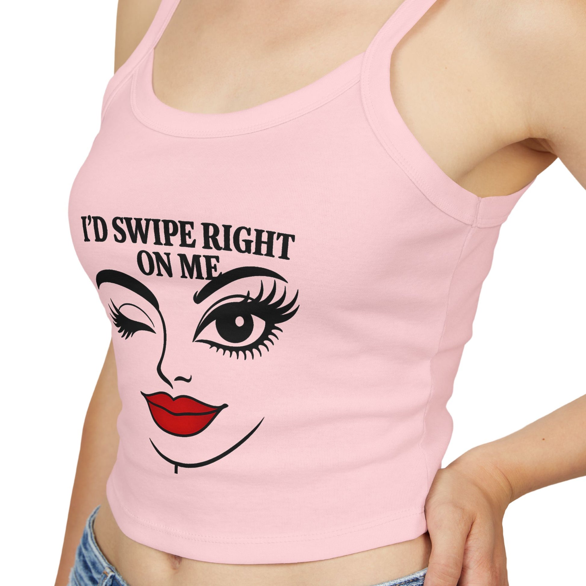 Flirty Graphic Tank Top