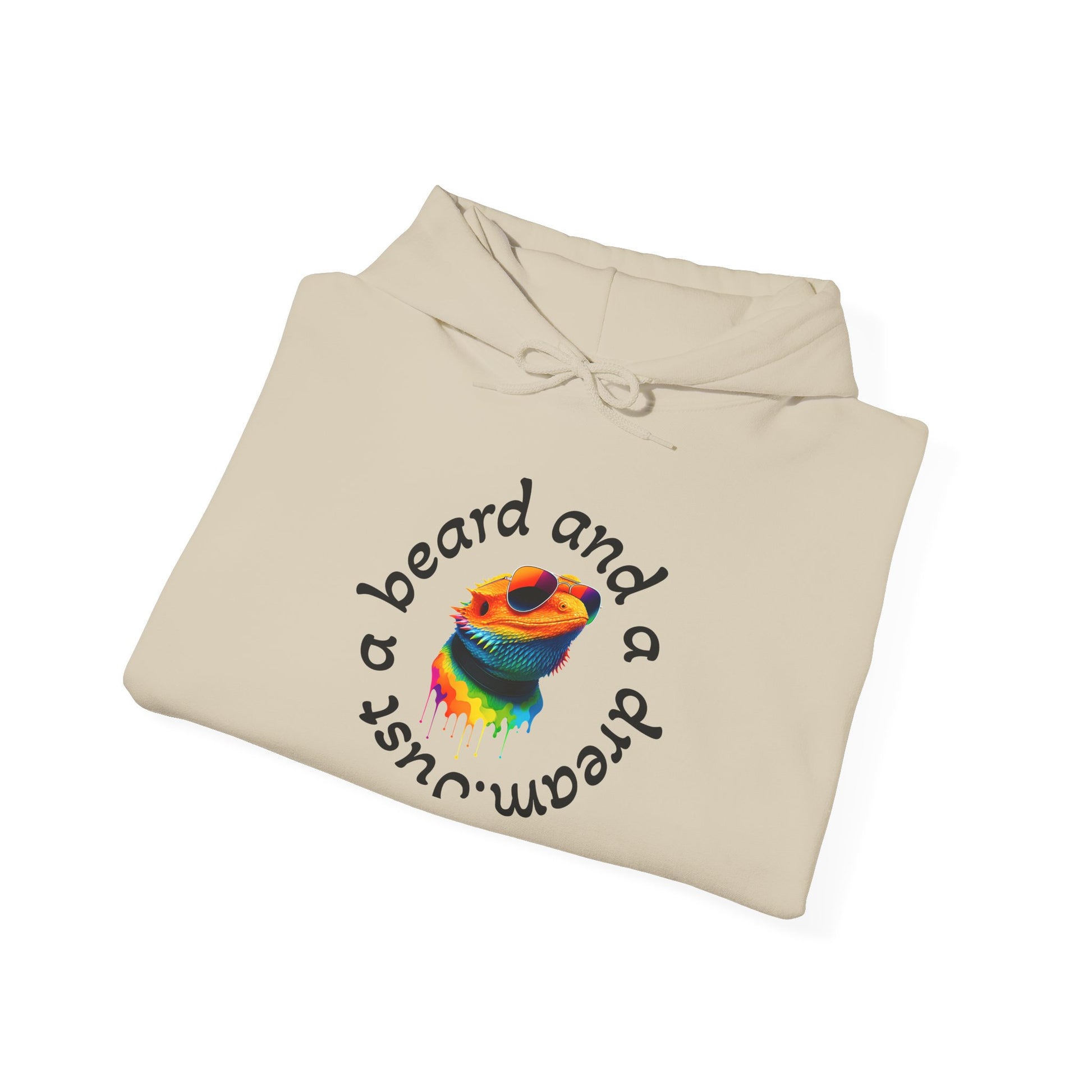 Colorful Lizard Hoodie – Unisex Heavy Blend™ Sweatshirt for Nature Lovers, Perfect Gift for Birthdays, Holidays, Cozy Wear, Unique Design