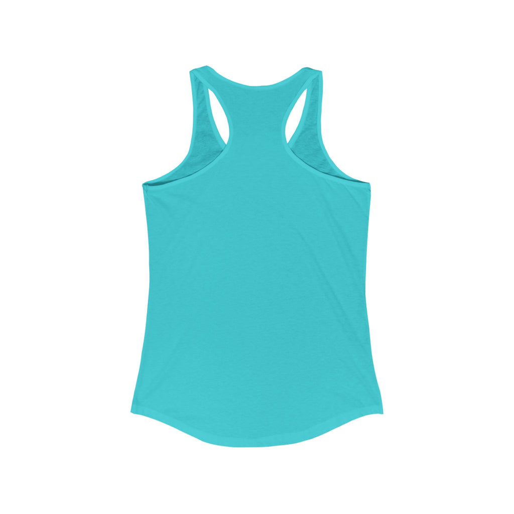 Alien Inspiration Racerback Tank - Perfect for Casual Wear, Summer Events, Gift for Sci-Fi Lovers, Funny Workout Top, Festival Style