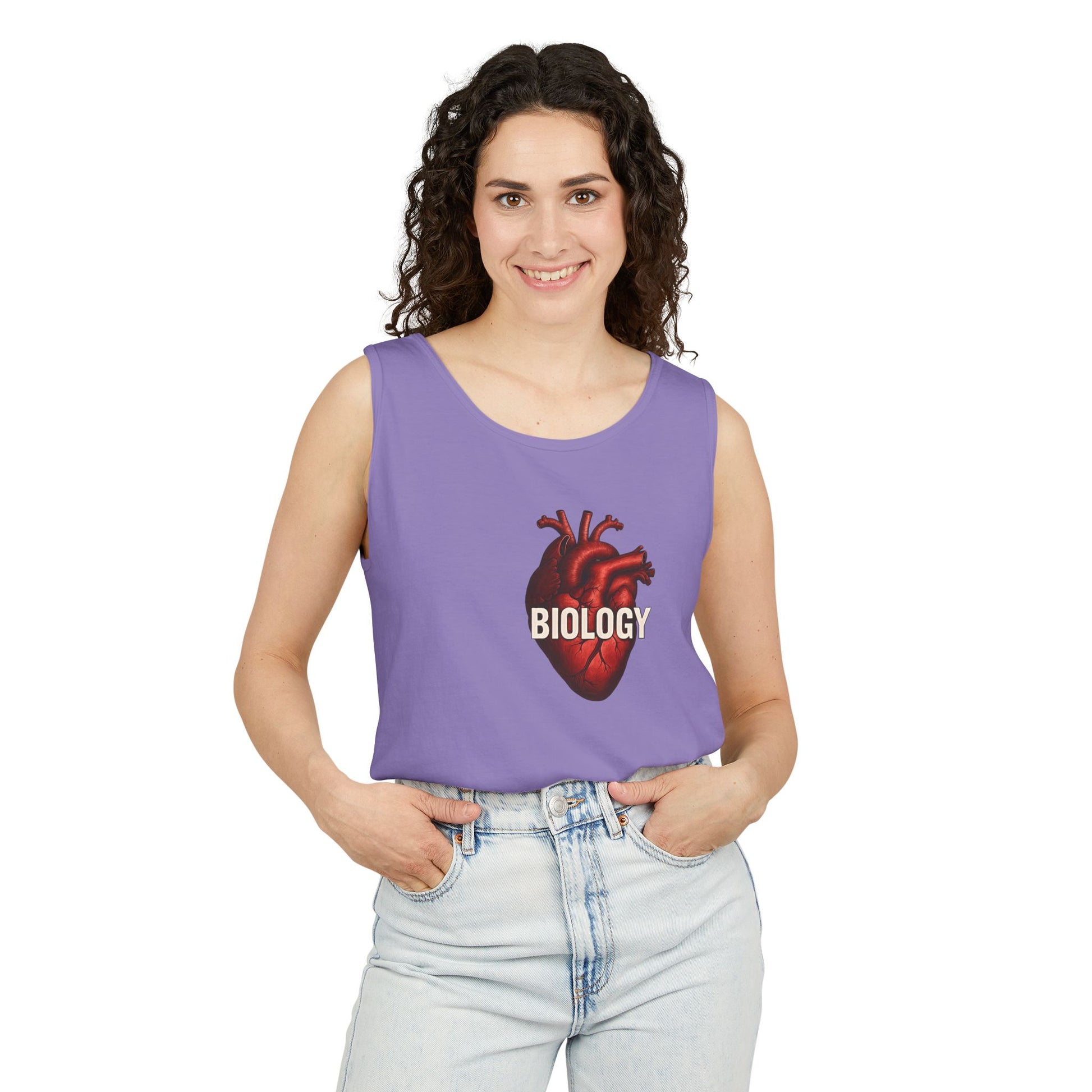 Biology Heart Tank Top - Unisex