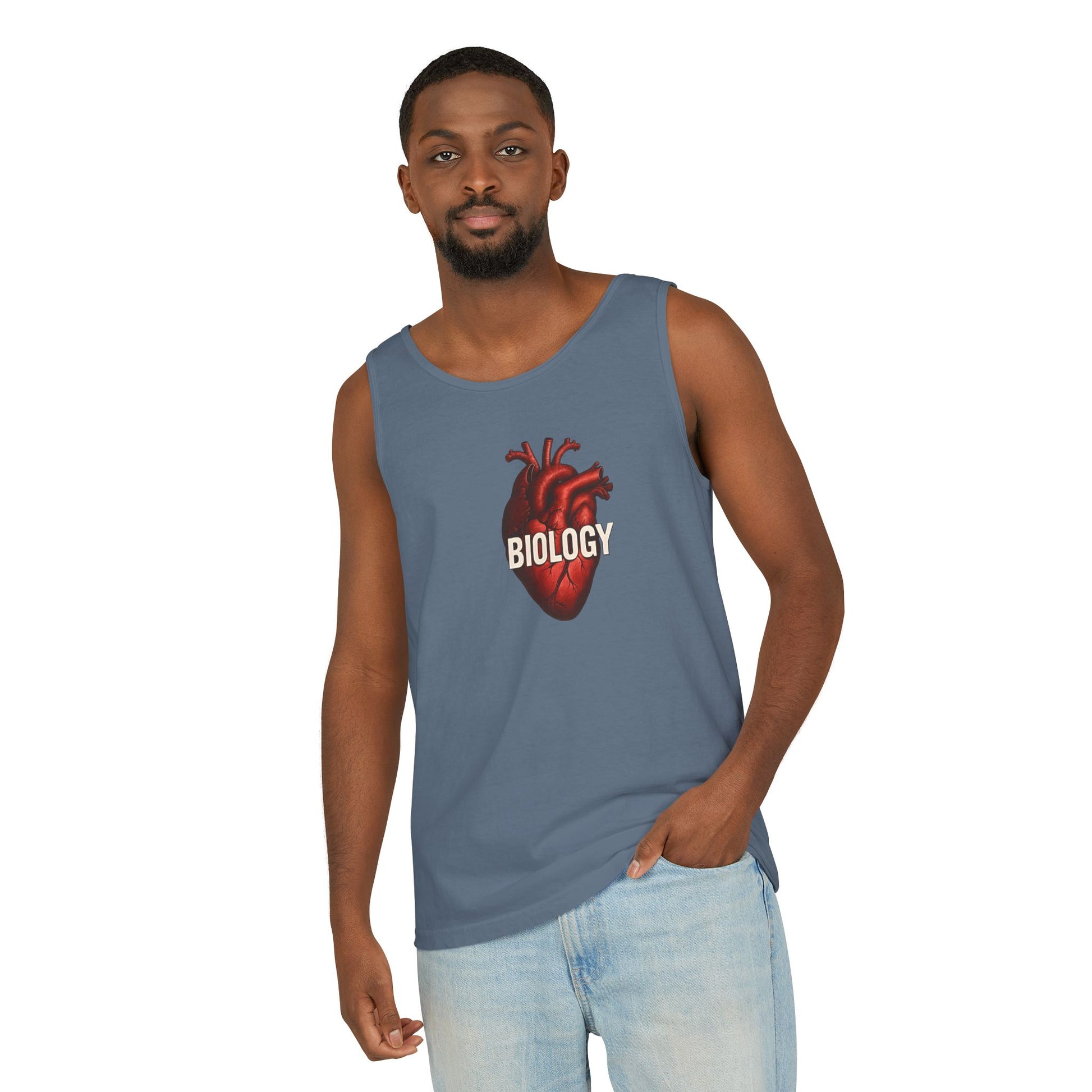 Biology Heart Tank Top - Unisex