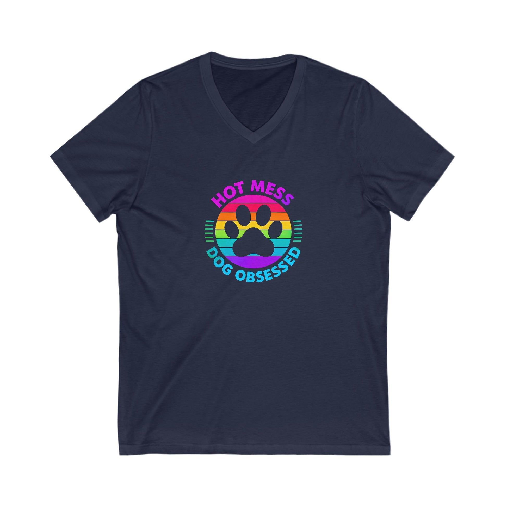 Dog Obsessed V-Neck Tee