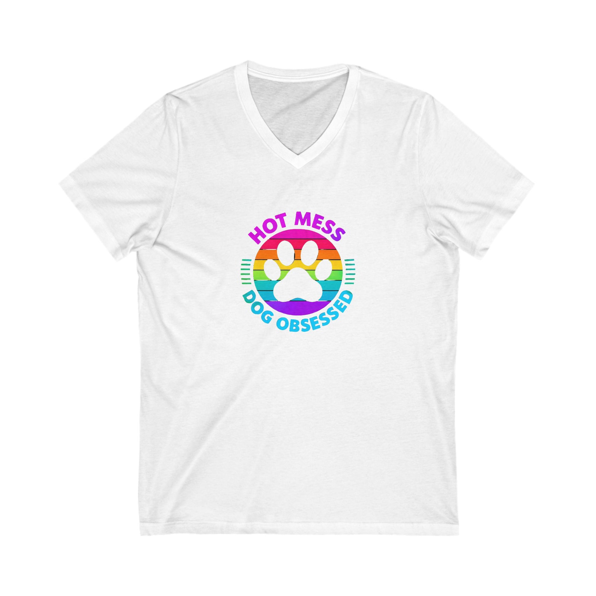 Dog Obsessed V-Neck Tee