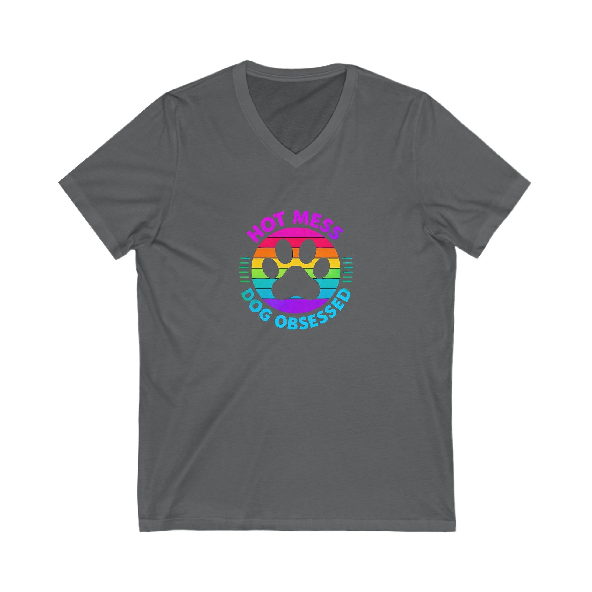 Dog Obsessed V-Neck Tee