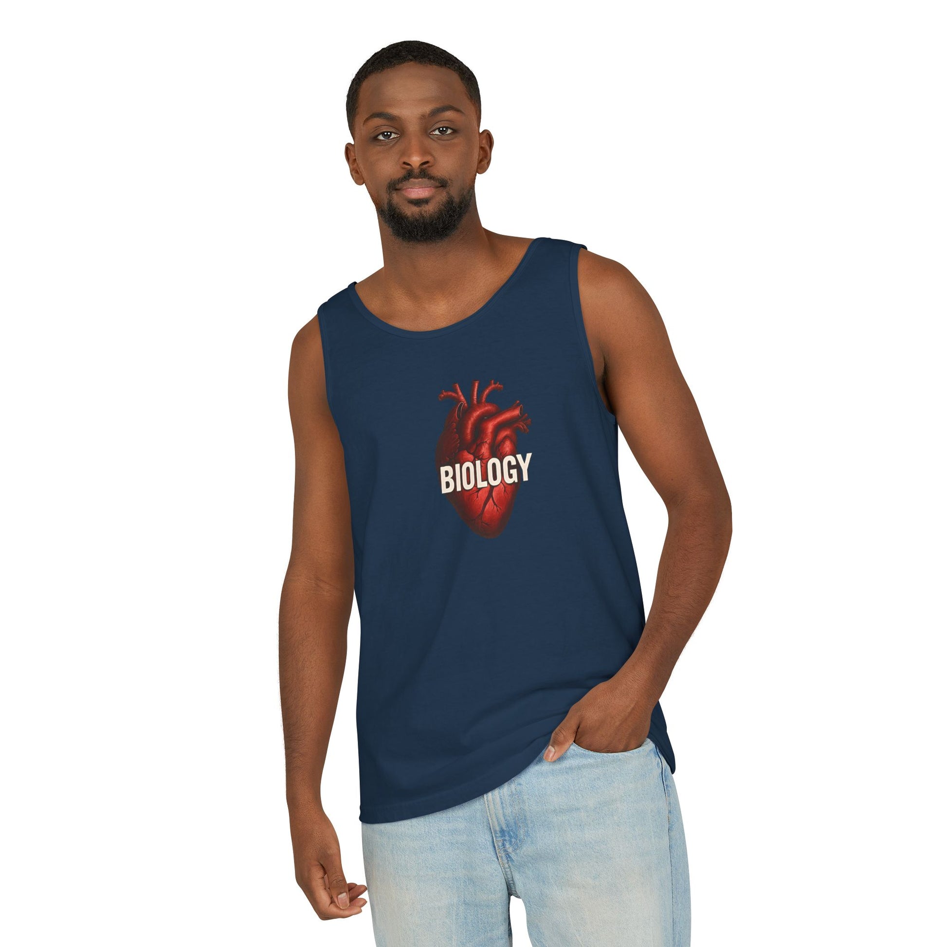 Biology Heart Tank Top - Unisex