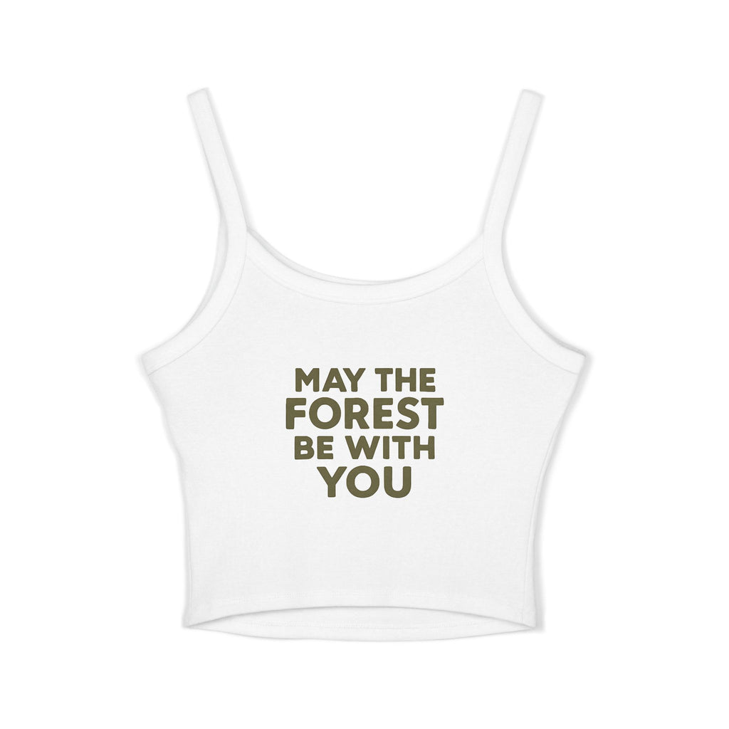Forest Lover's Spaghetti Strap Tank Top