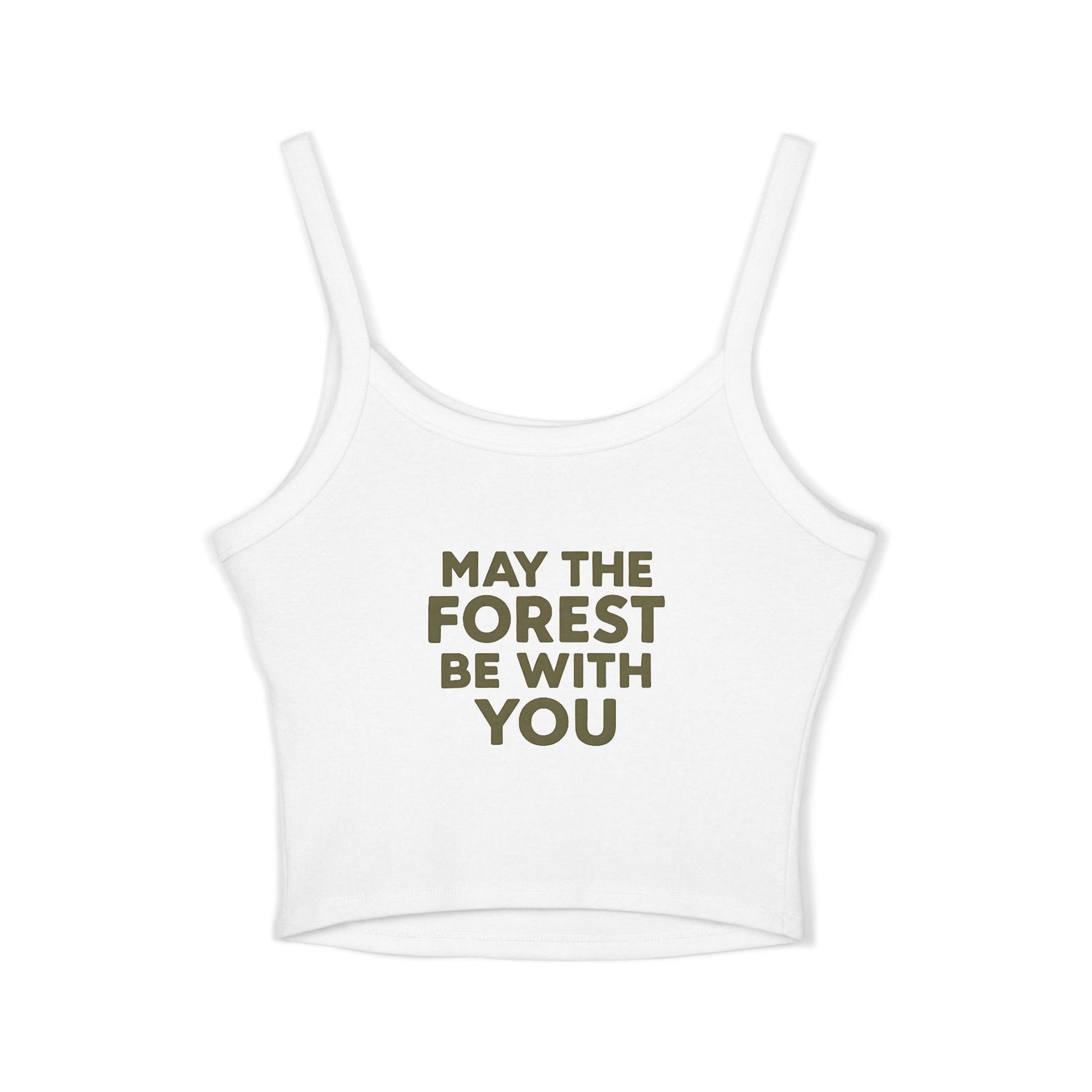 Forest Lover's Spaghetti Strap Tank Top