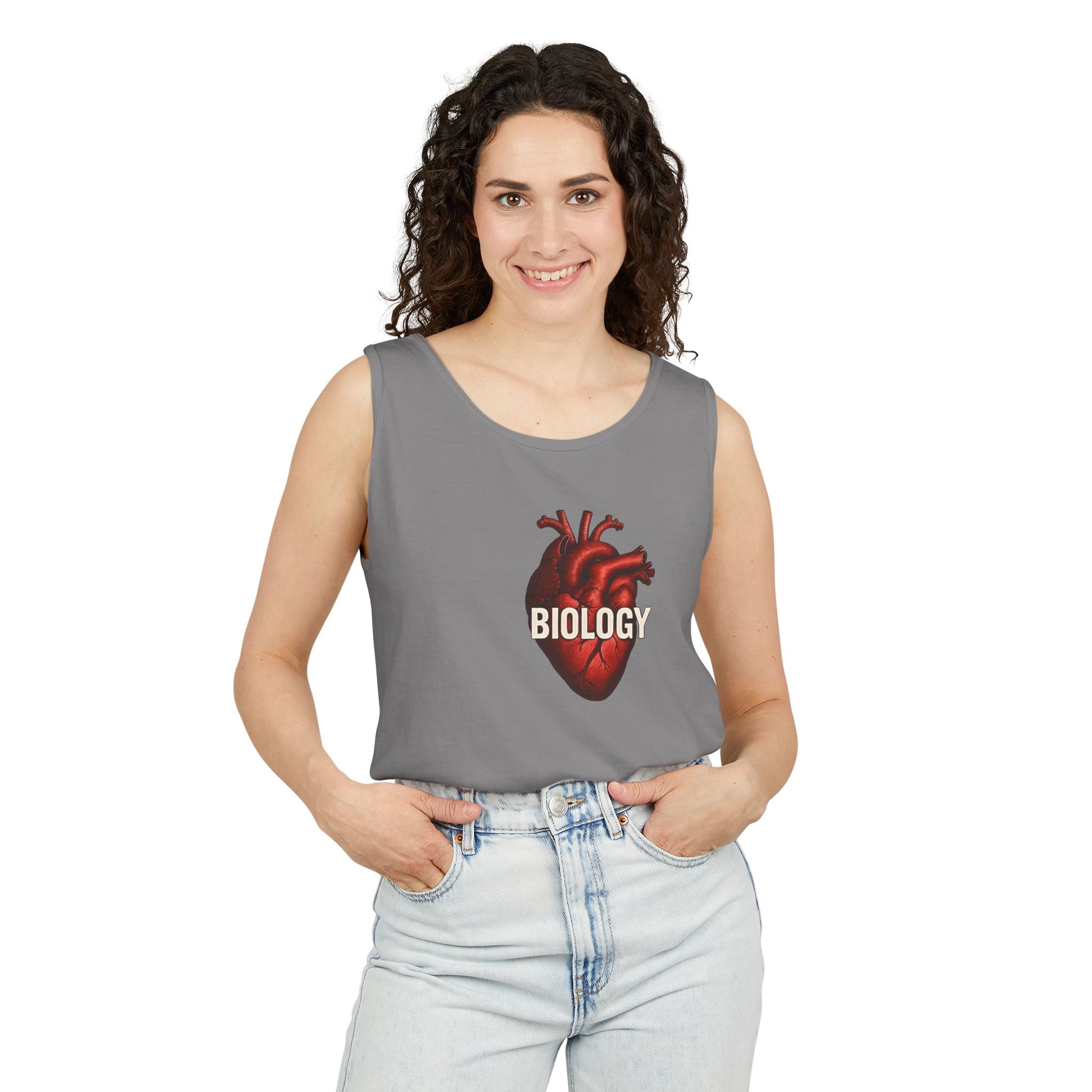 Biology Heart Tank Top - Unisex