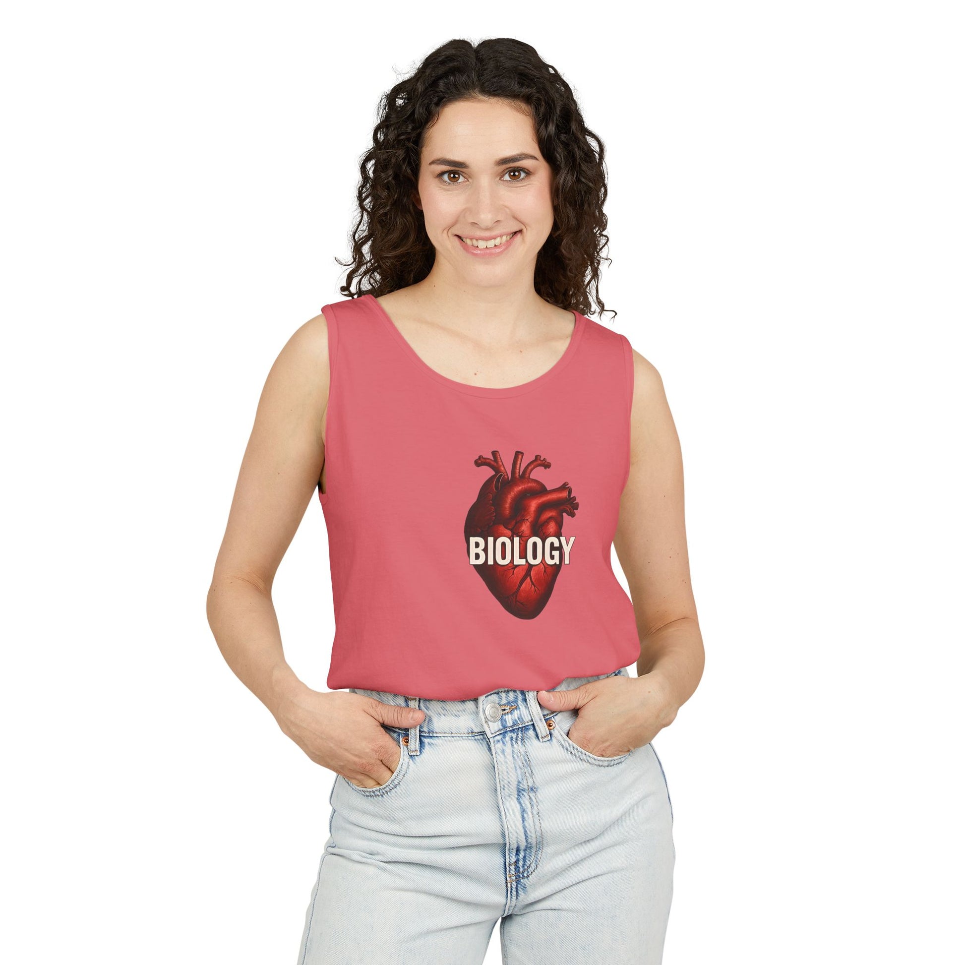 Biology Heart Tank Top - Unisex