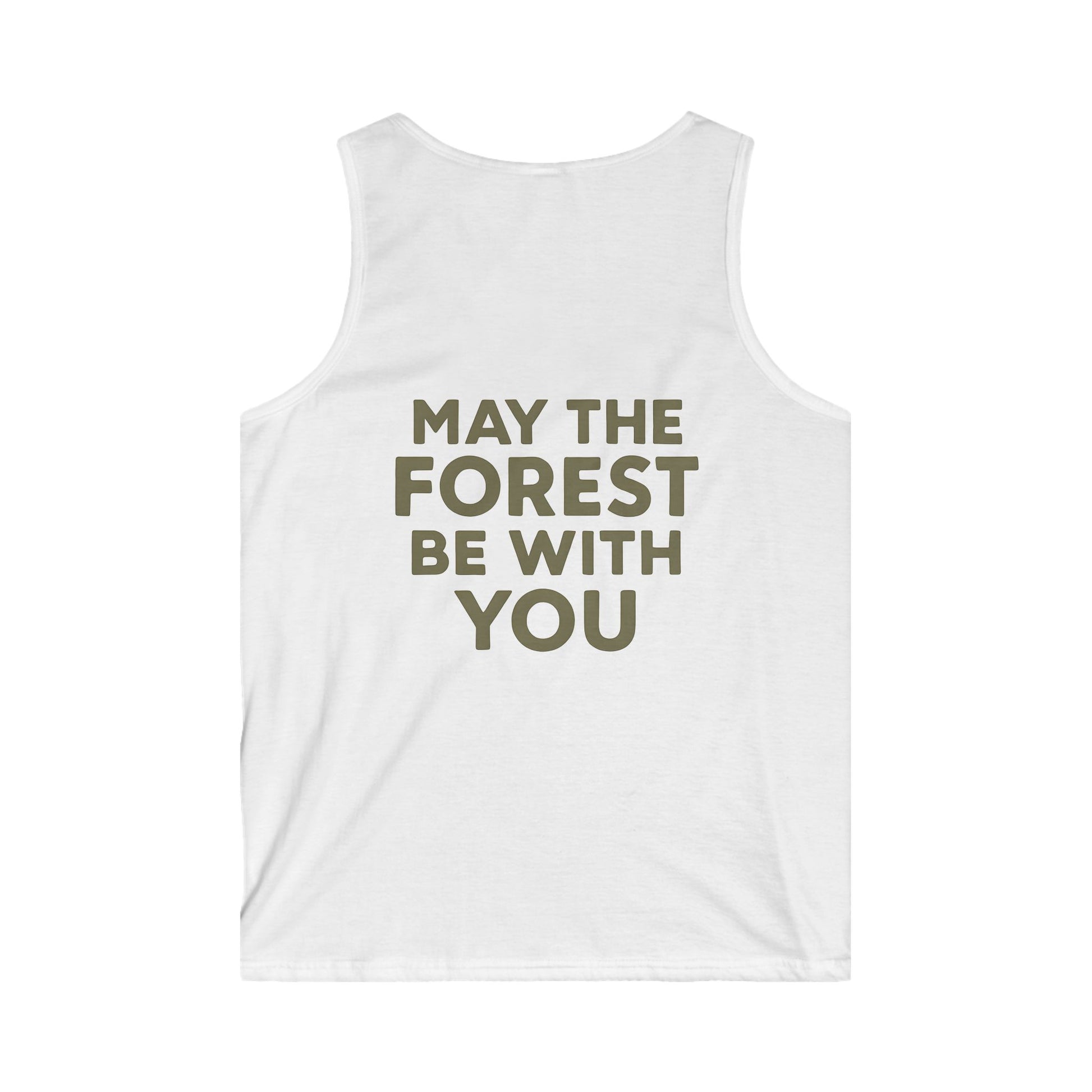Men's Forest-Themed Tank Top
