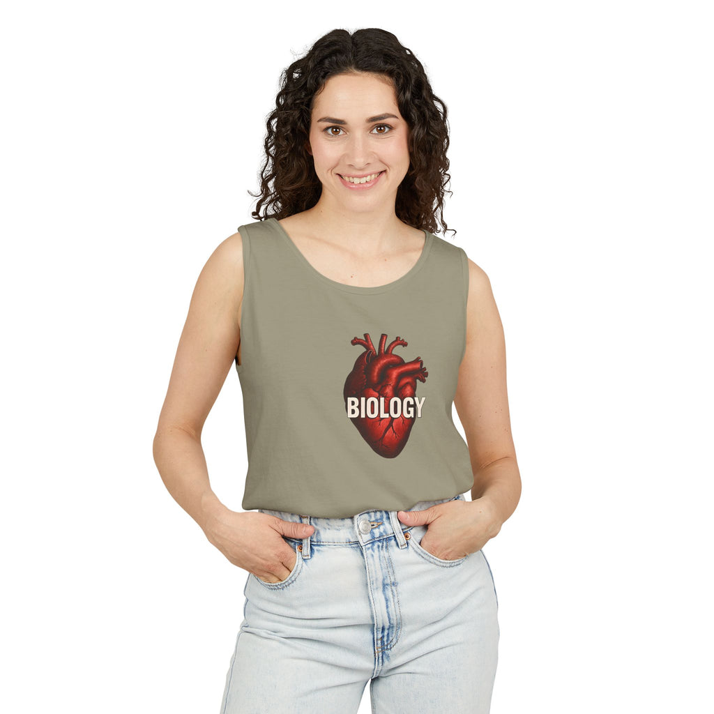 Biology Heart Tank Top - Unisex