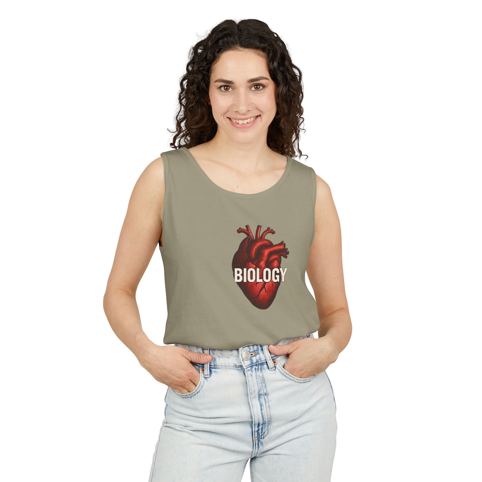 Biology Heart Tank Top - Unisex