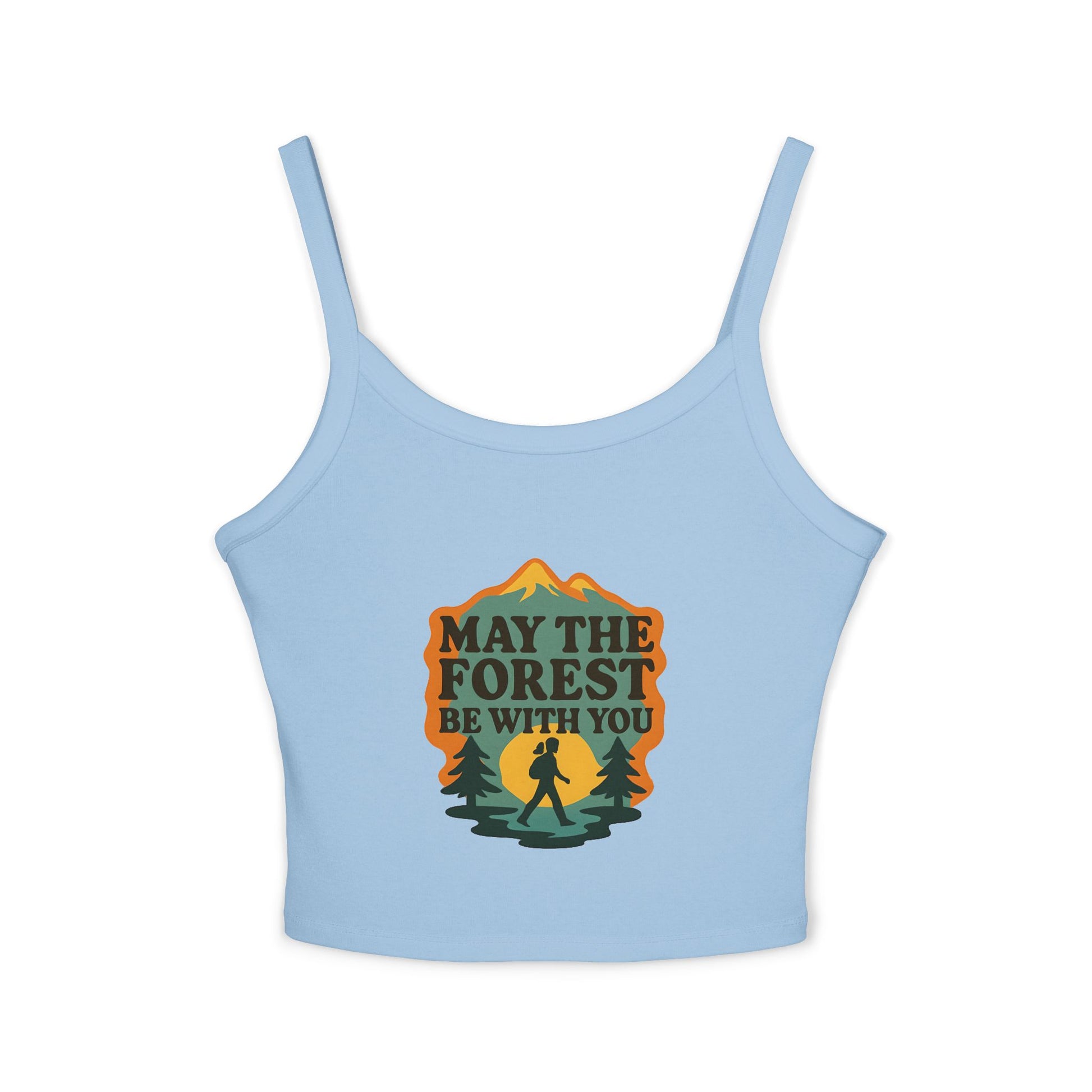 Forest Lover's Spaghetti Strap Tank Top