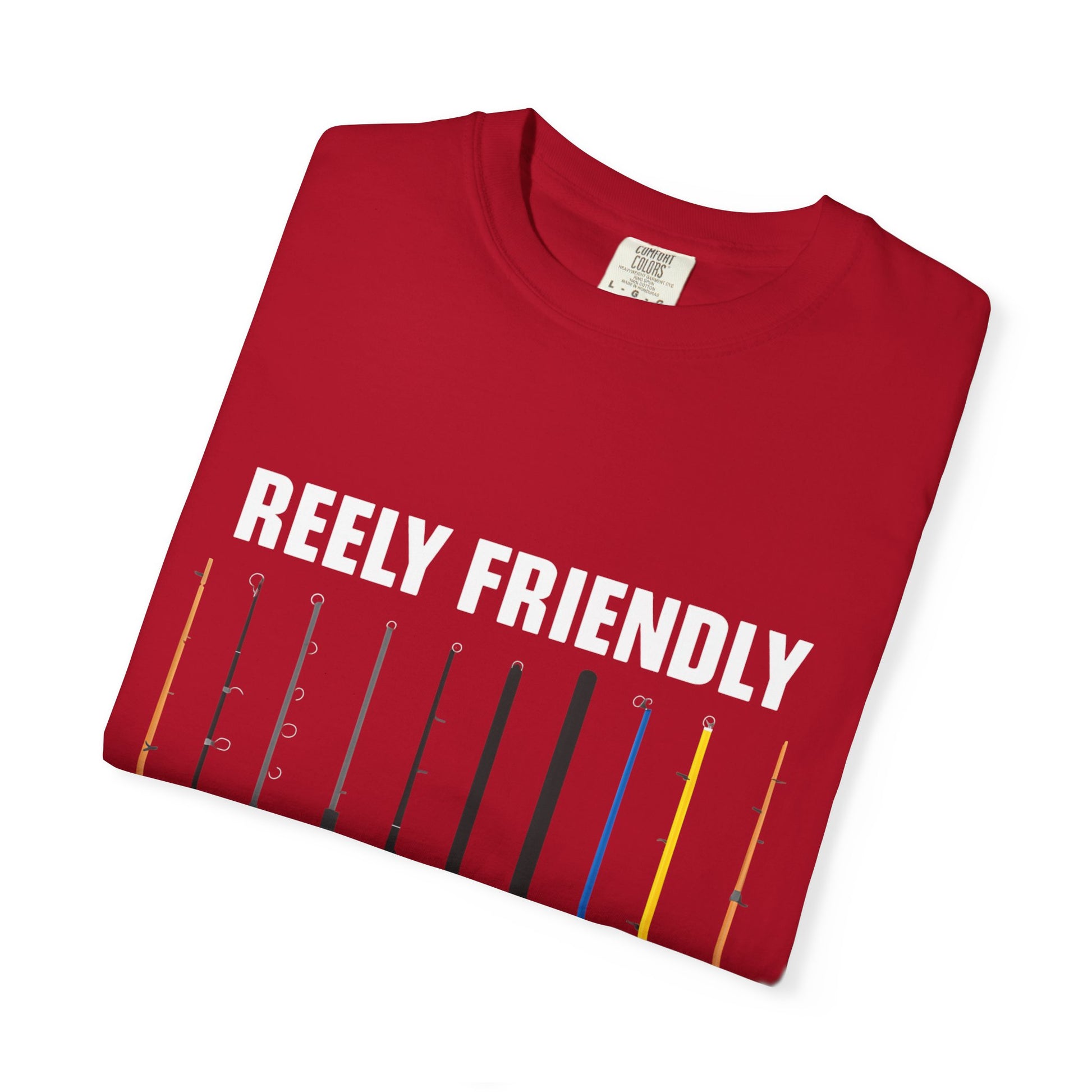 Reely Friendly Fishing T-shirt | Unisex, Gift for Fishermen, Casual Wear, Outdoor Adventure, Fishing Season