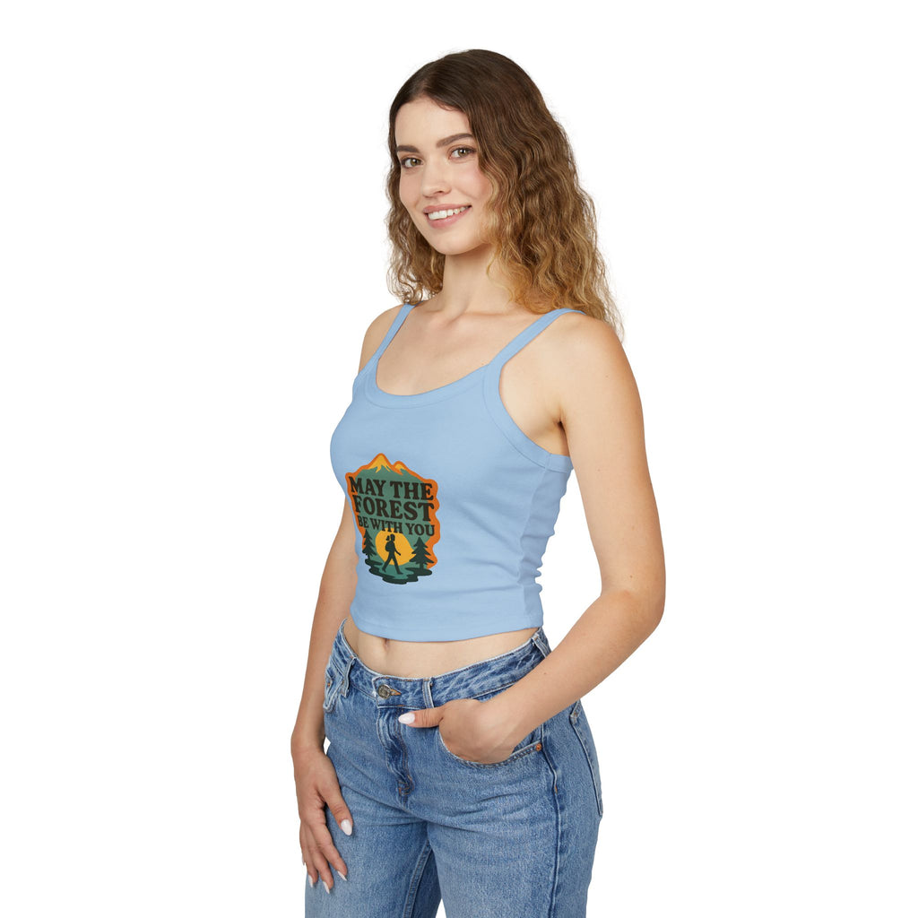 Forest Lover's Spaghetti Strap Tank Top