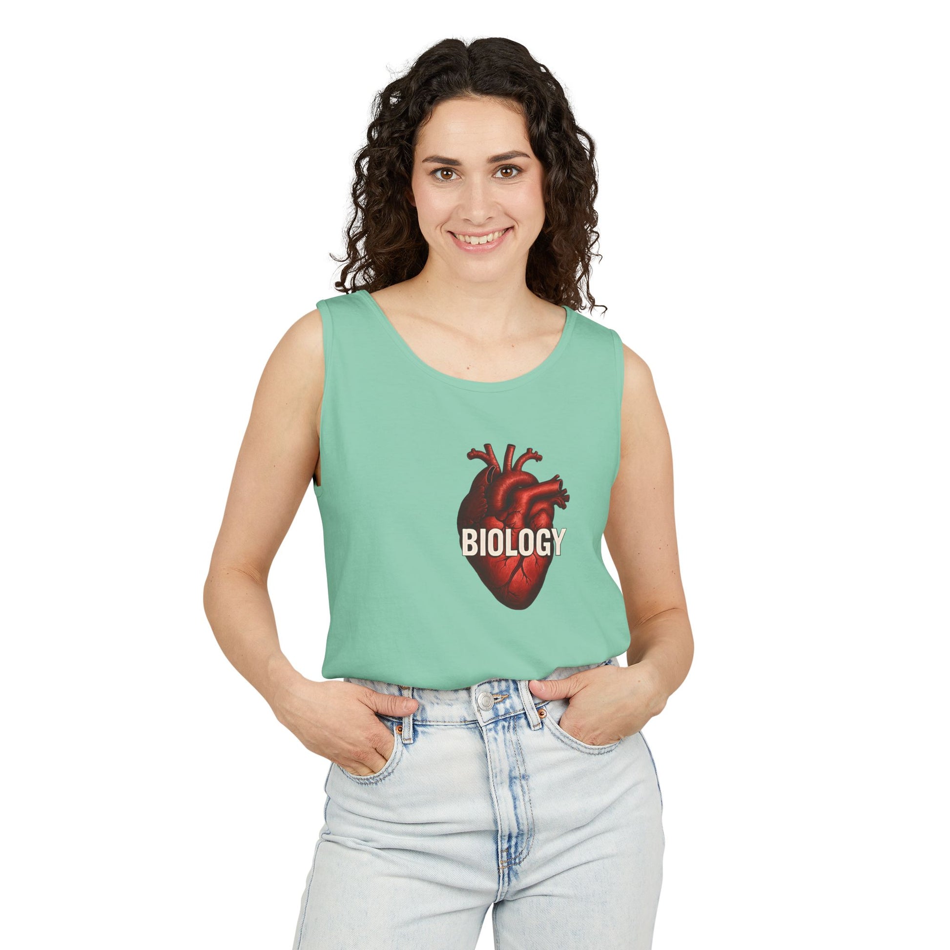 Biology Heart Tank Top - Unisex