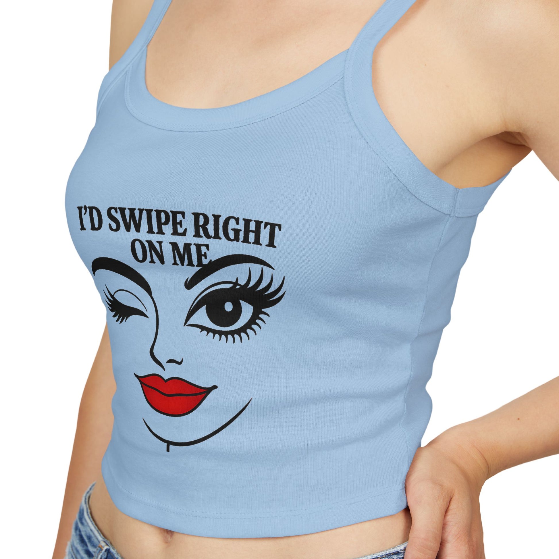 Flirty Graphic Tank Top