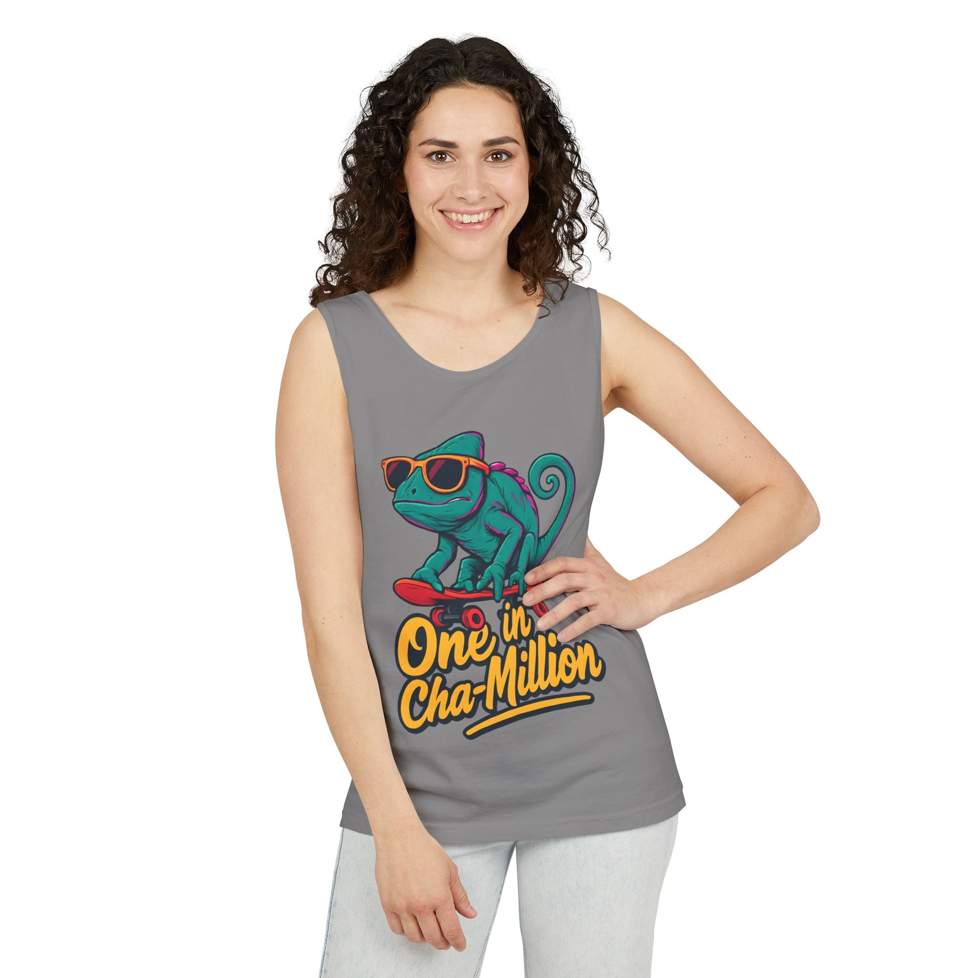 Chameleon Pun Tank Top