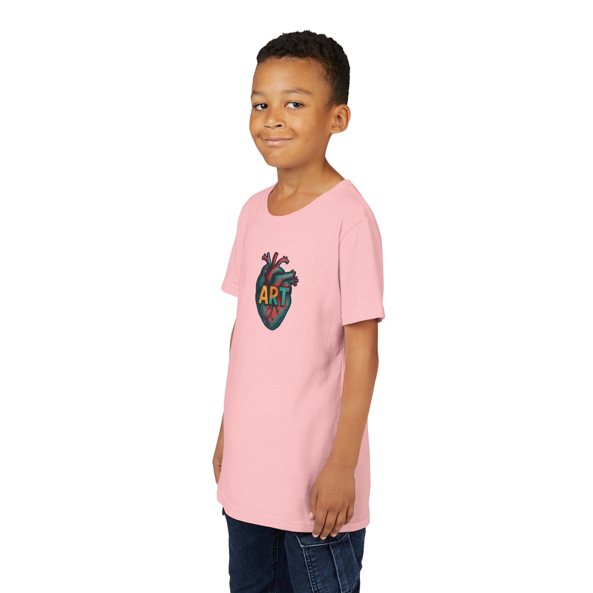 Heart Art Youth Tee Shirt