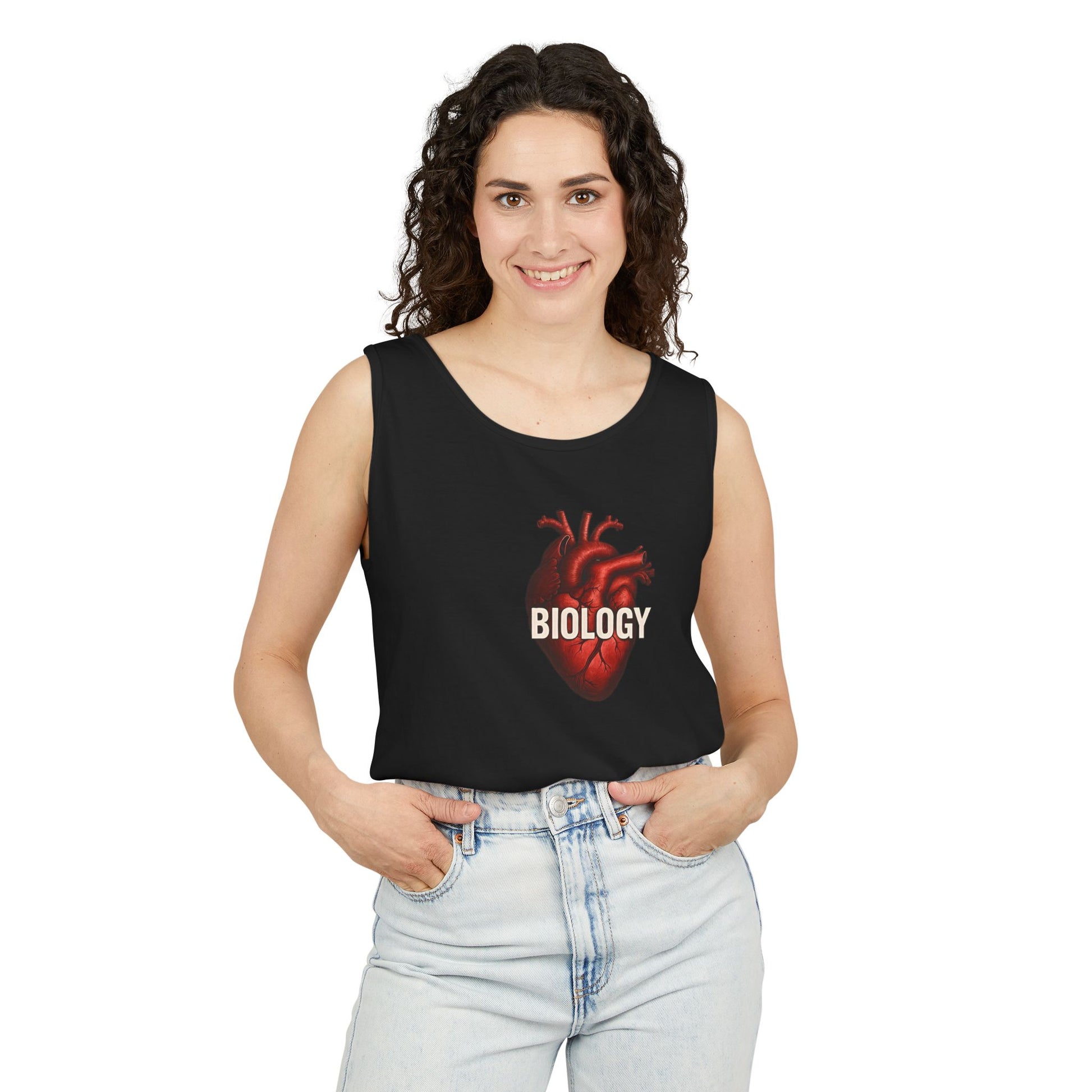 Biology Heart Tank Top - Unisex