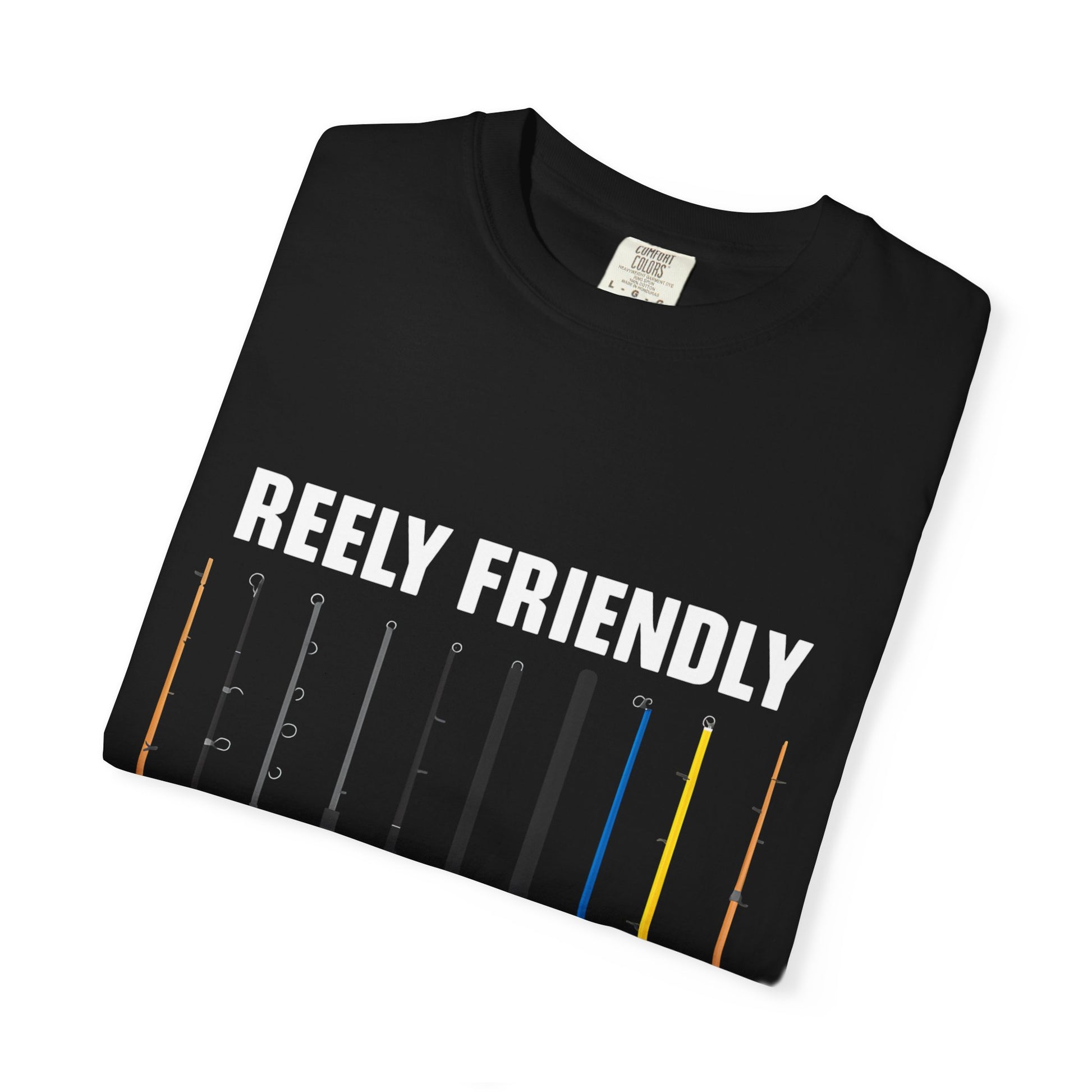 Reely Friendly Fishing T-shirt | Unisex, Gift for Fishermen, Casual Wear, Outdoor Adventure, Fishing Season