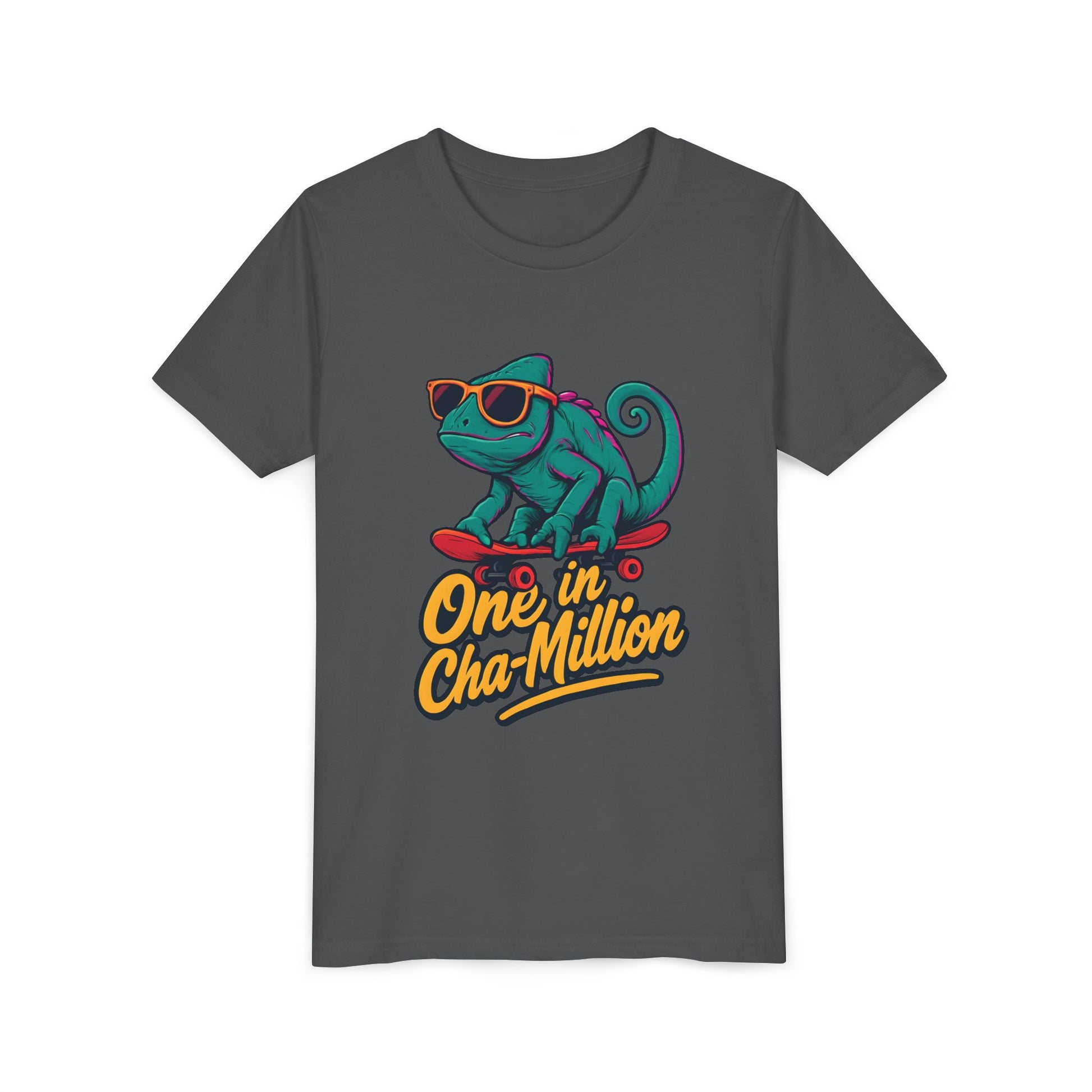 Chameleon Skateboard Shirt,  Kids T-shirt