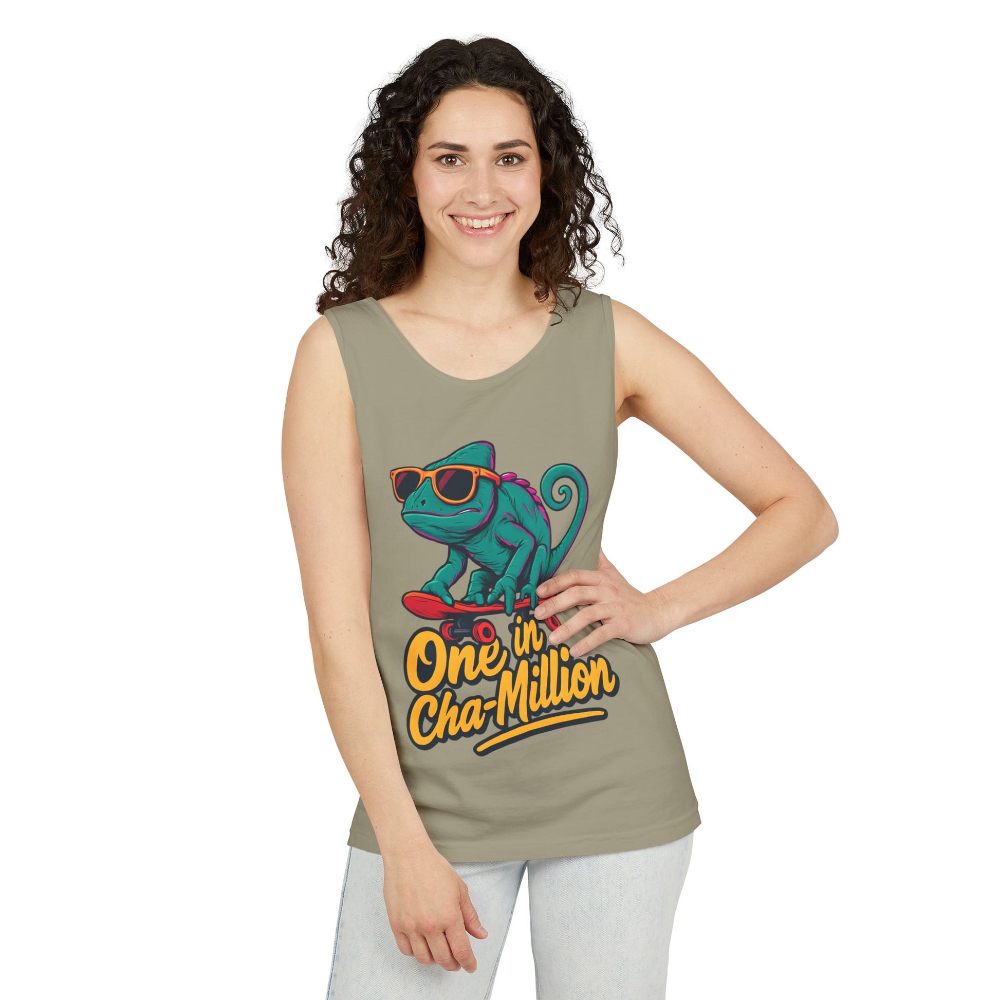 Chameleon Pun Tank Top