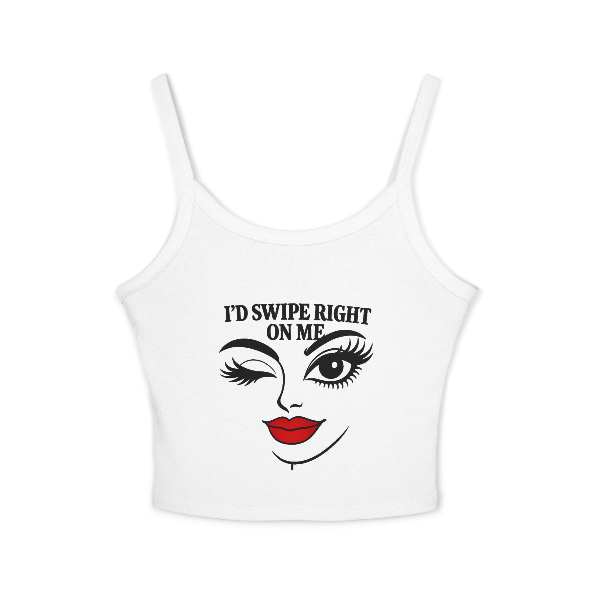 Flirty Graphic Tank Top