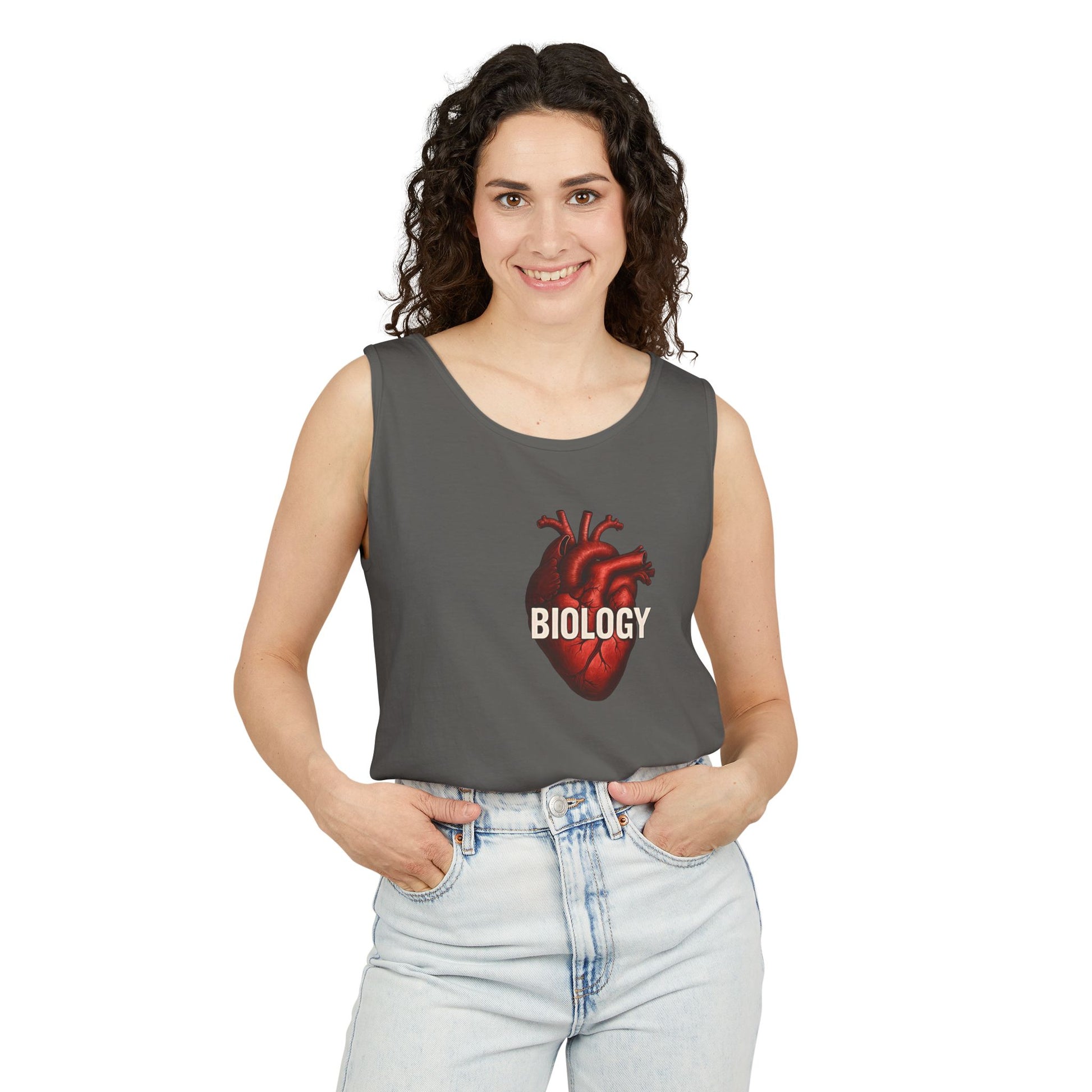 Biology Heart Tank Top - Unisex