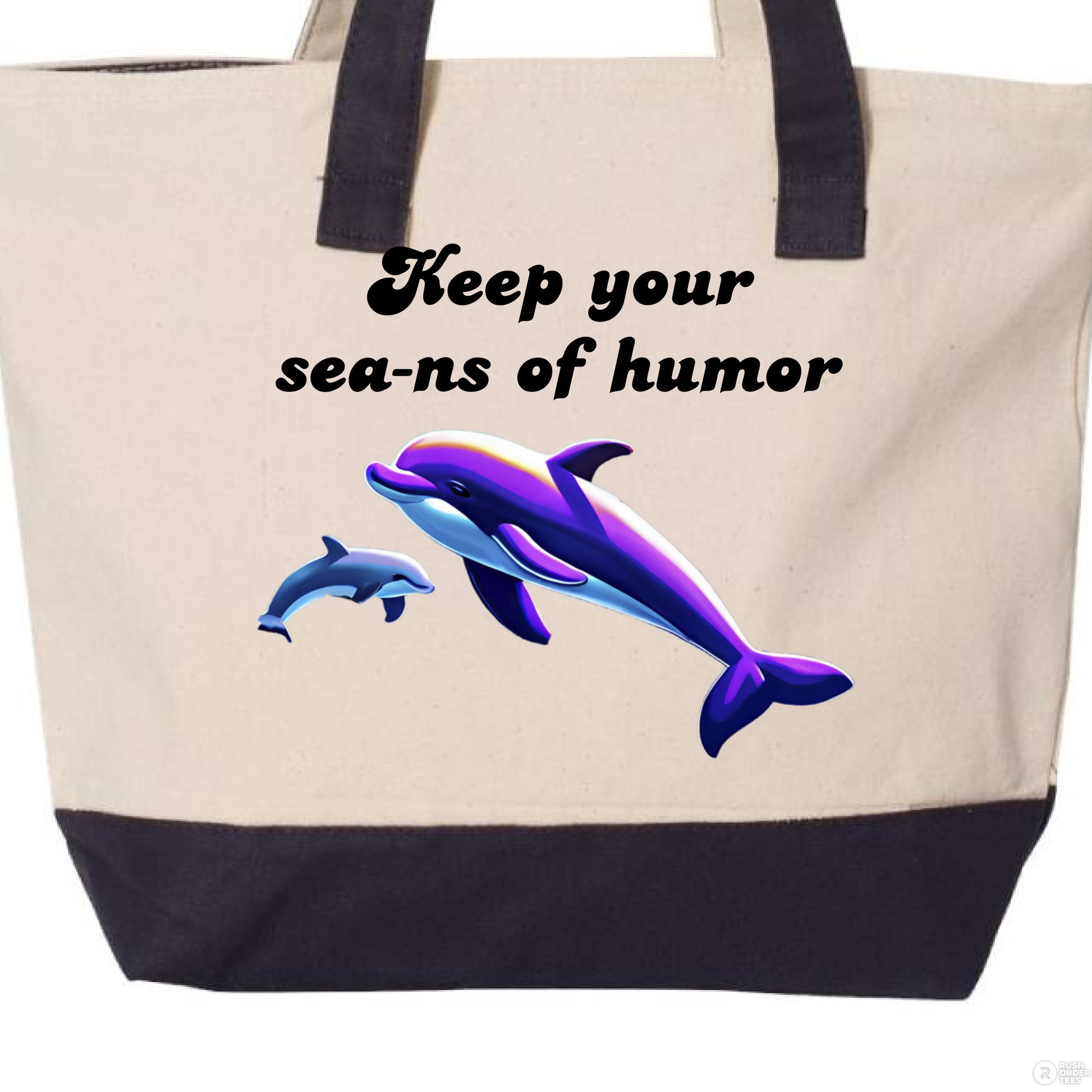 Natural/ Navy - BACK