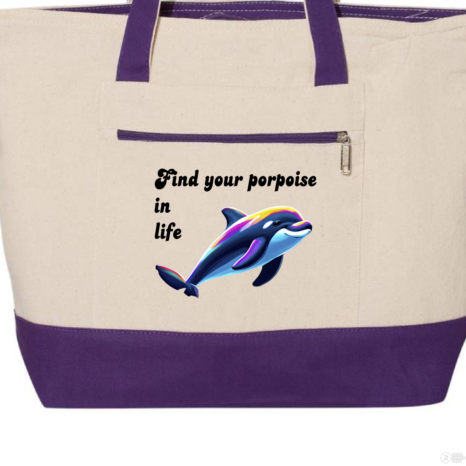 Natural/ Purple - FRONT