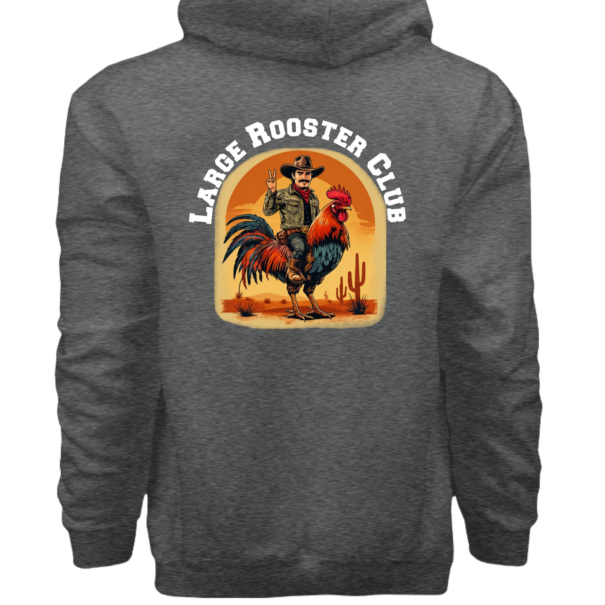 CHARCOAL HEATHER - BACK