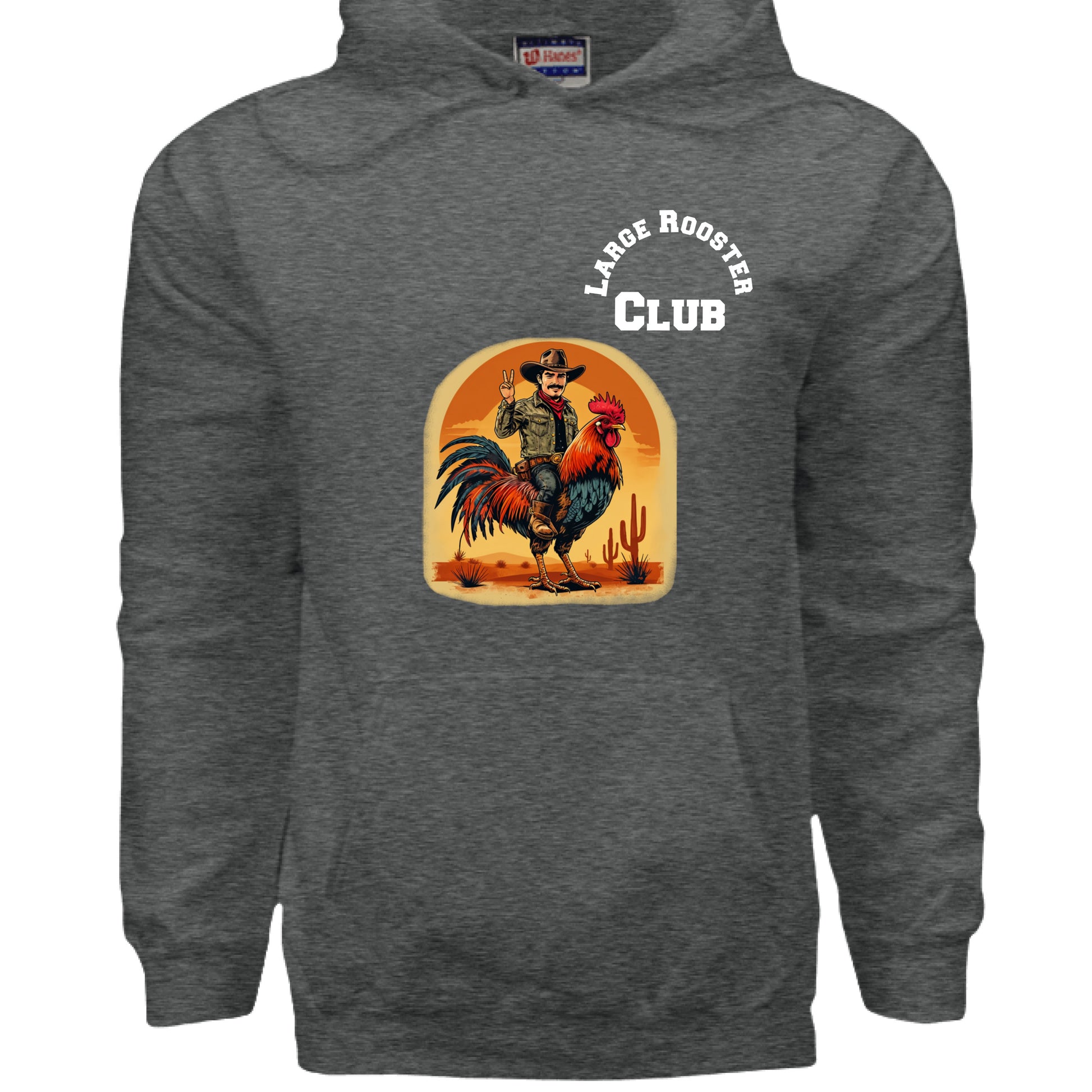 CHARCOAL HEATHER - FRONT